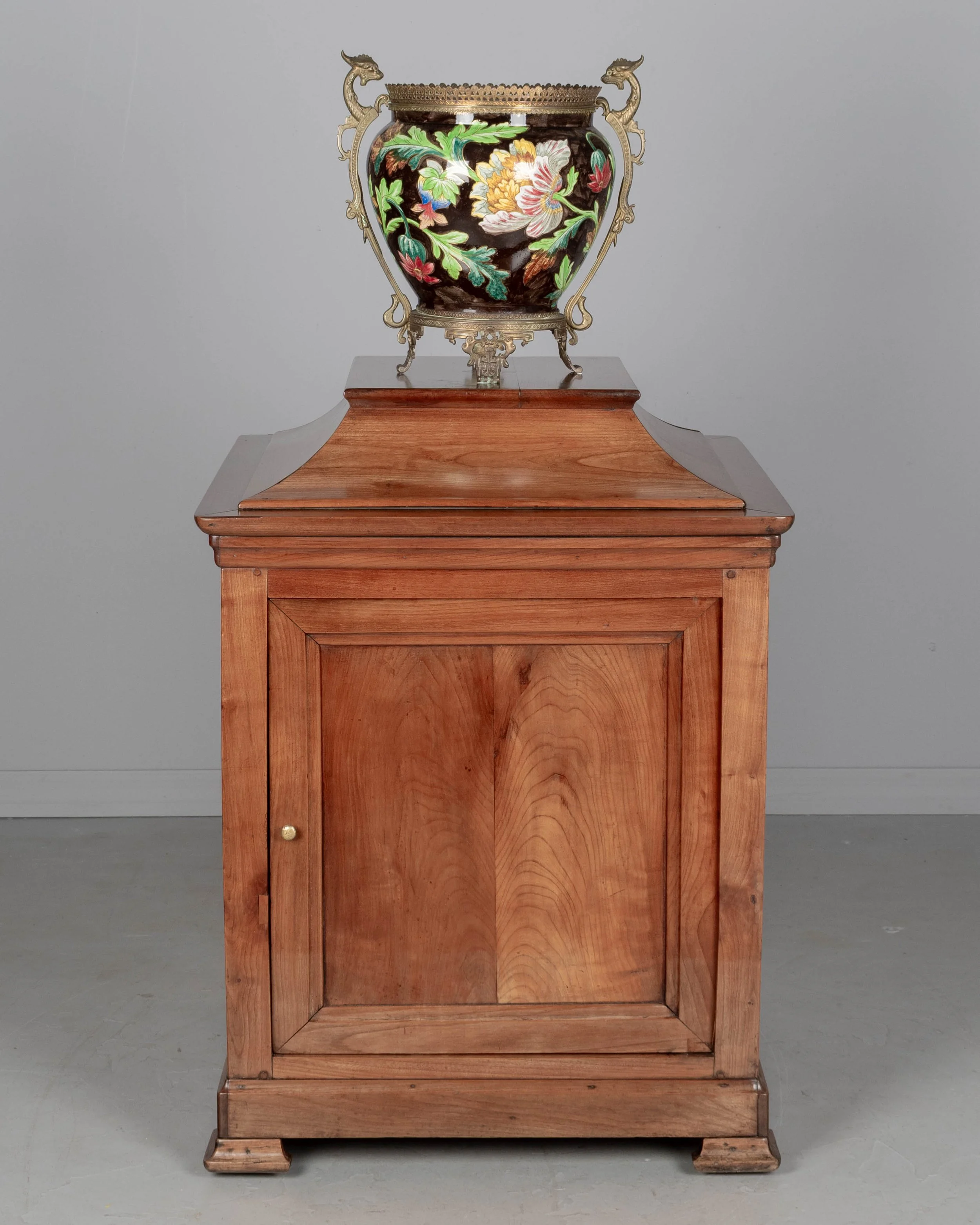 19th Century Louis Philippe French Pedestal Cabinet