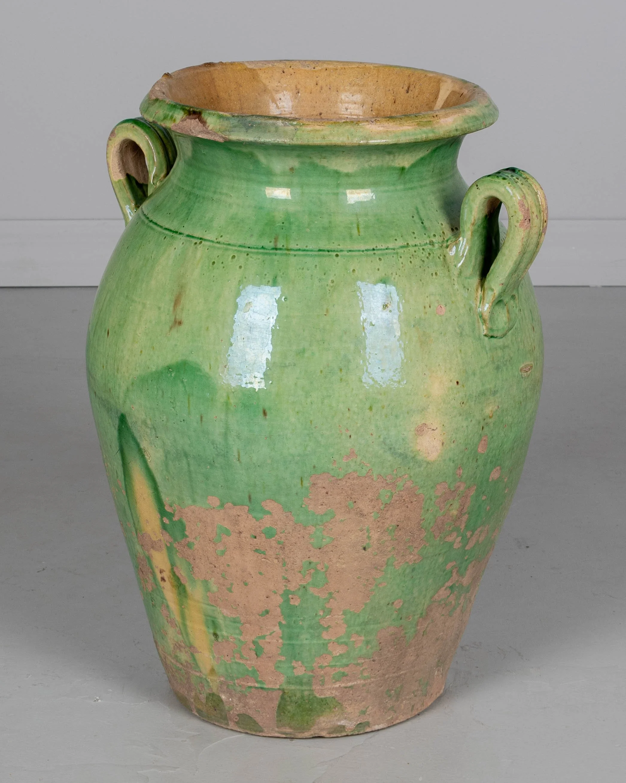 Large 19th Century French Pottery Jar or Planter