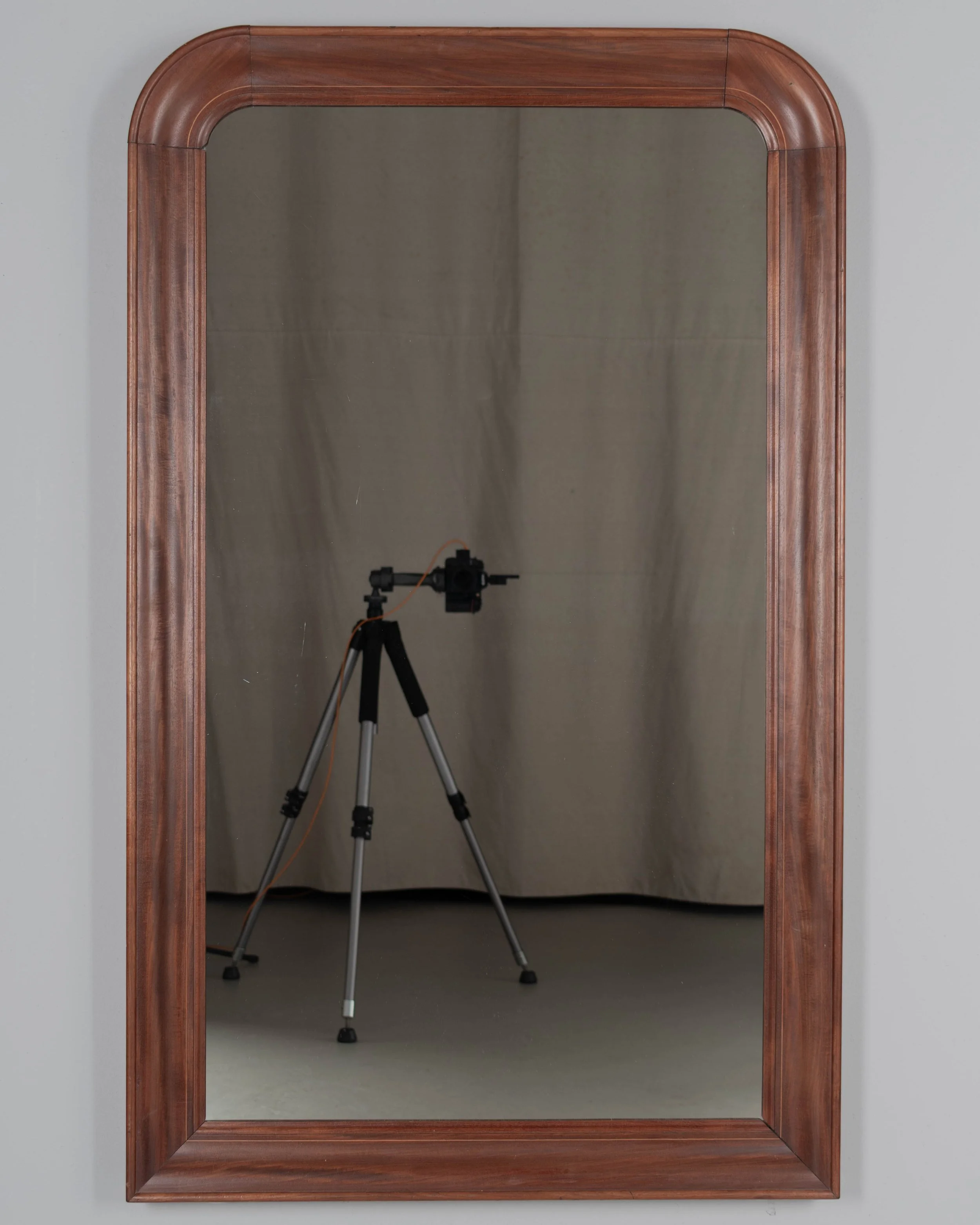 French Louis Philippe Style Mahogany Mirror