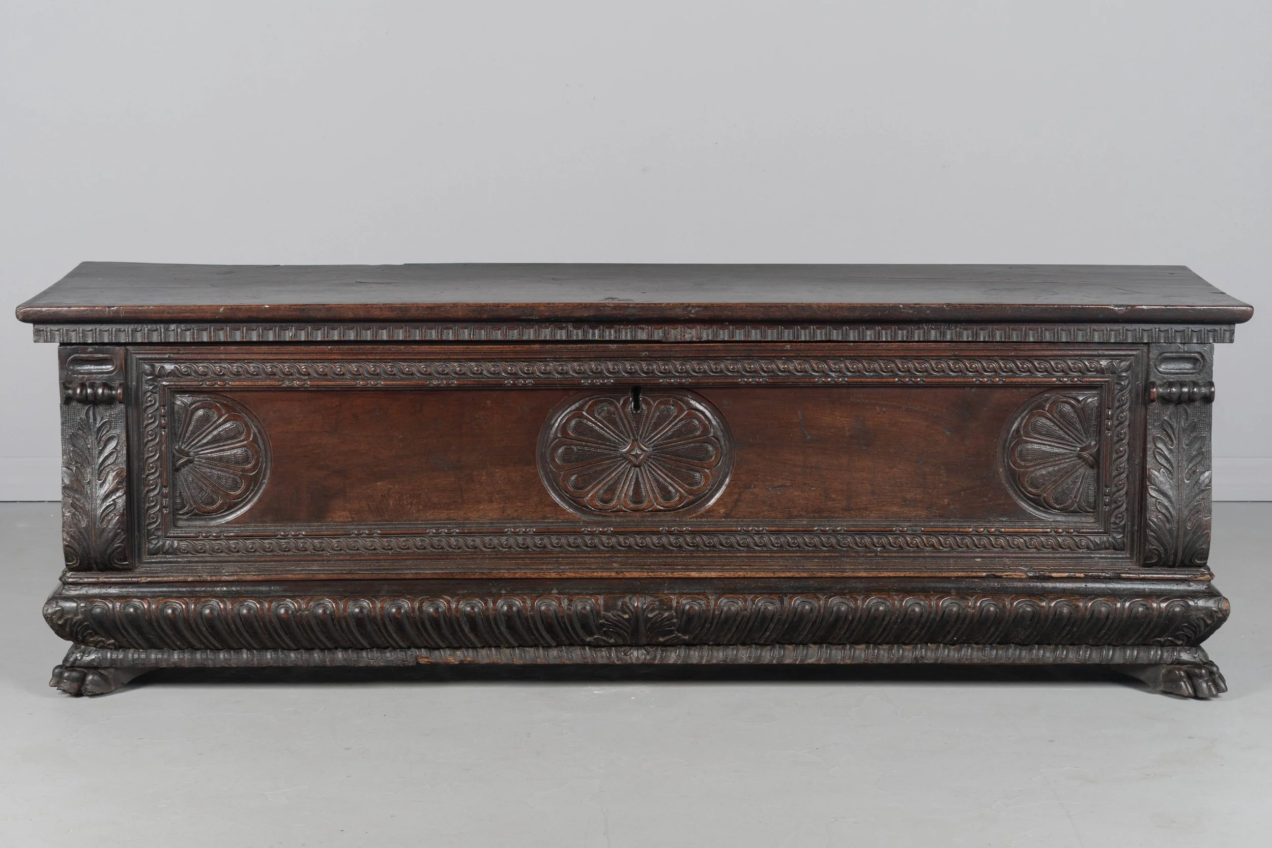18th Century Italian Baroque Cassone or Chest