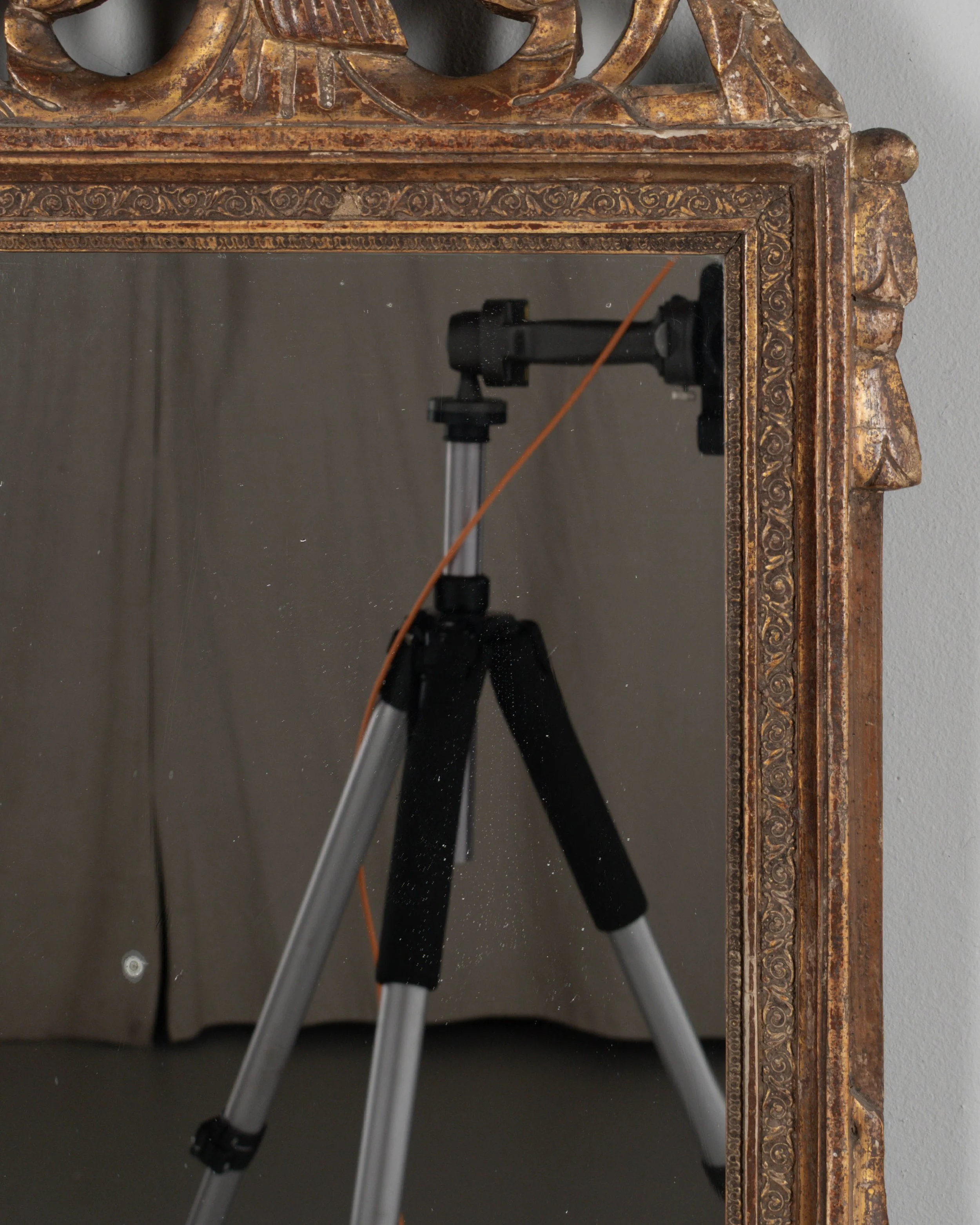 19th Century French Louis XVI Giltwood Mirror