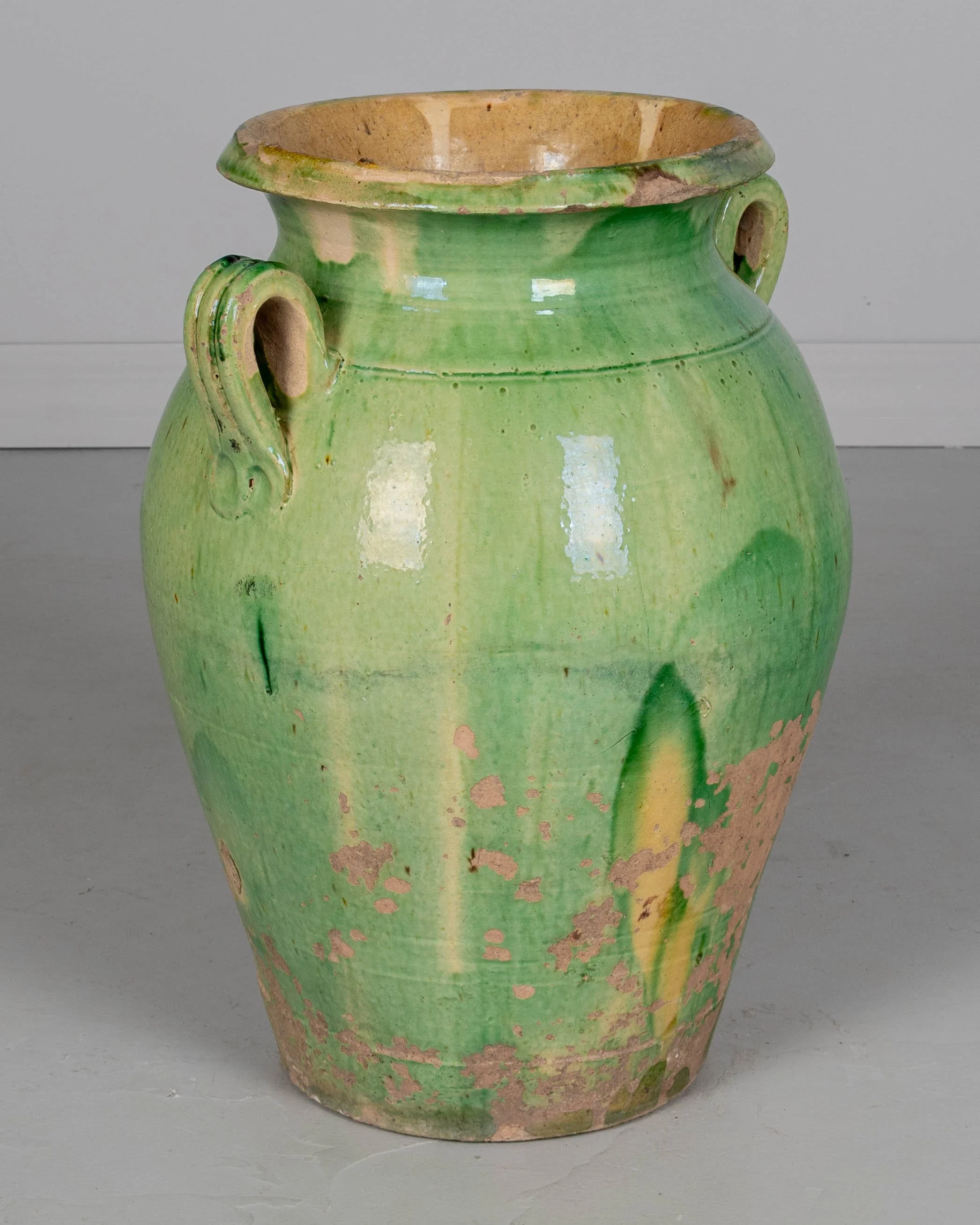 Large 19th Century French Pottery Jar or Planter