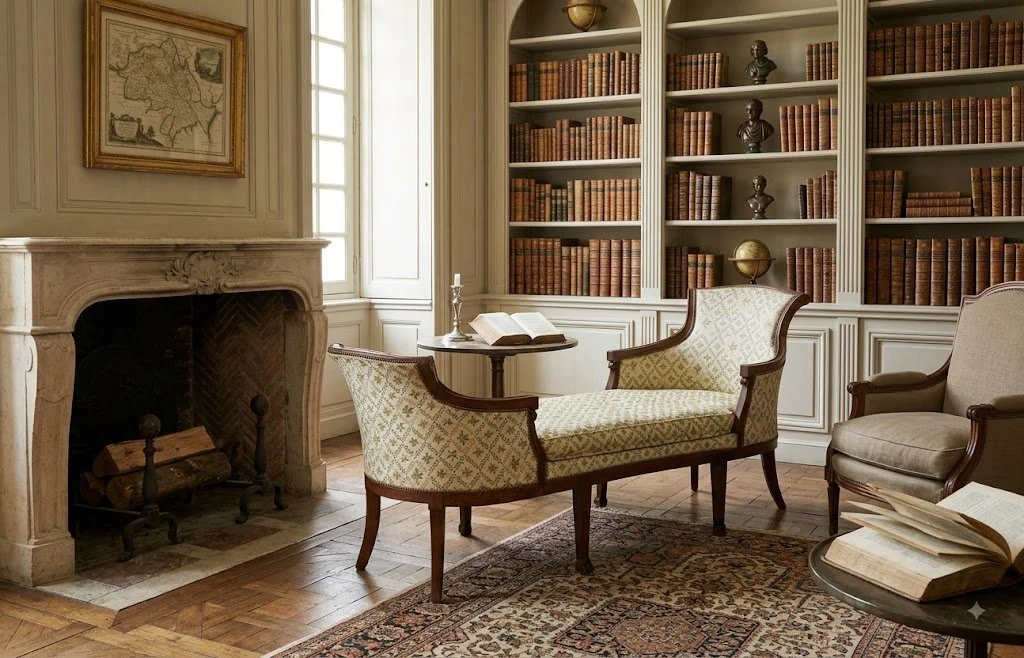 18th Century Louis XVI Duchesse en Bateau Chaise