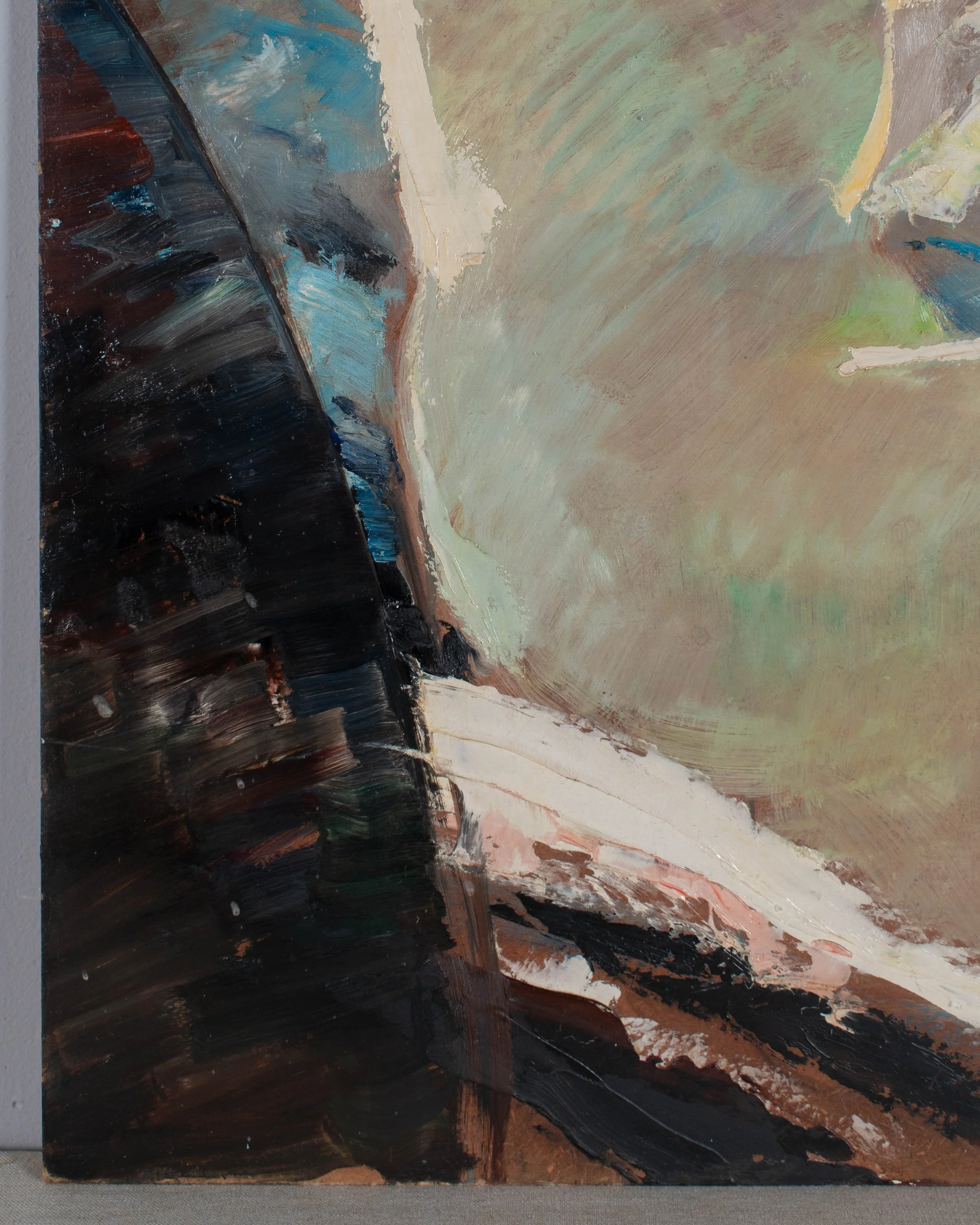 Robert Falcucci Female Nude Oil Painting