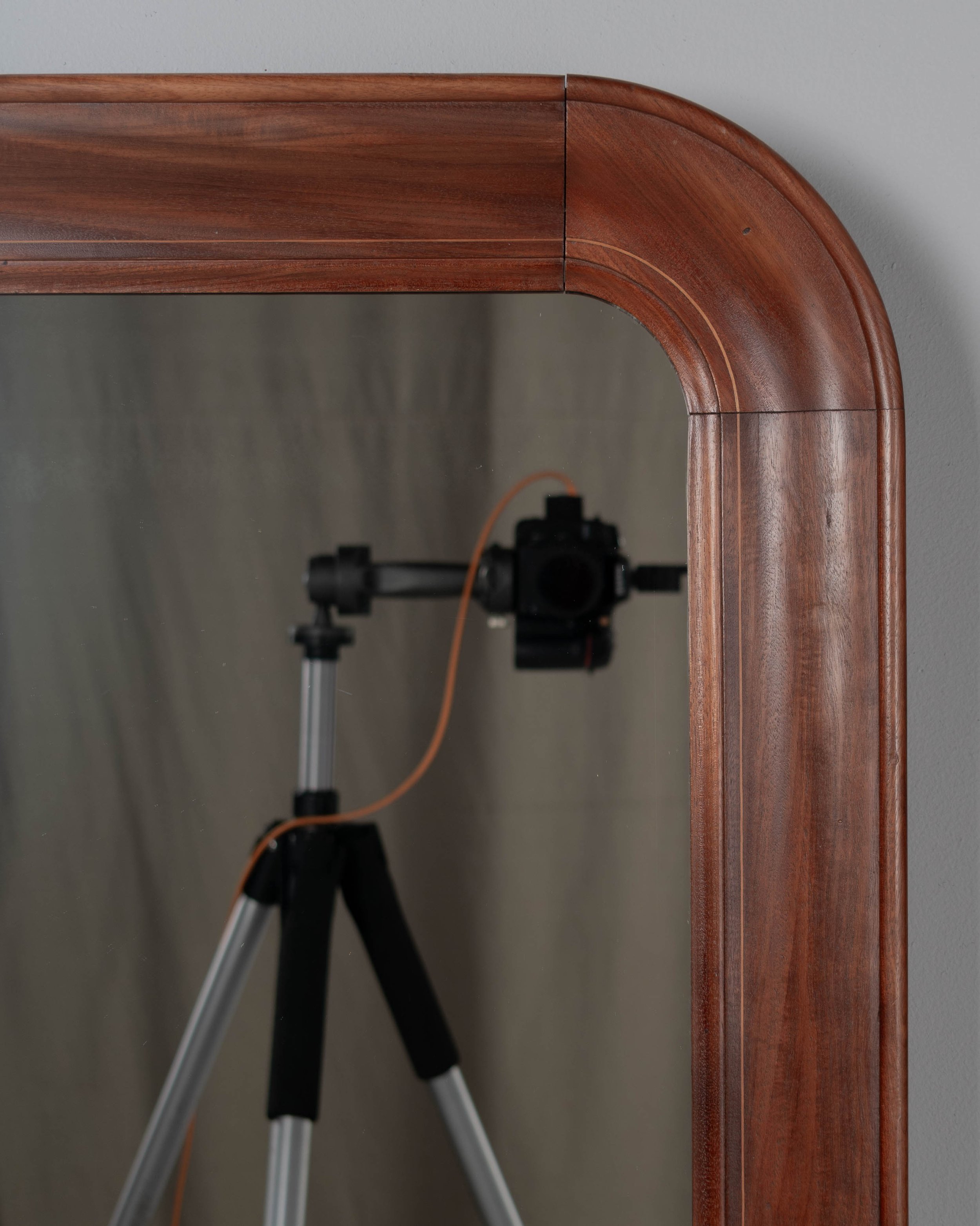French Louis Philippe Style Mahogany Mirror