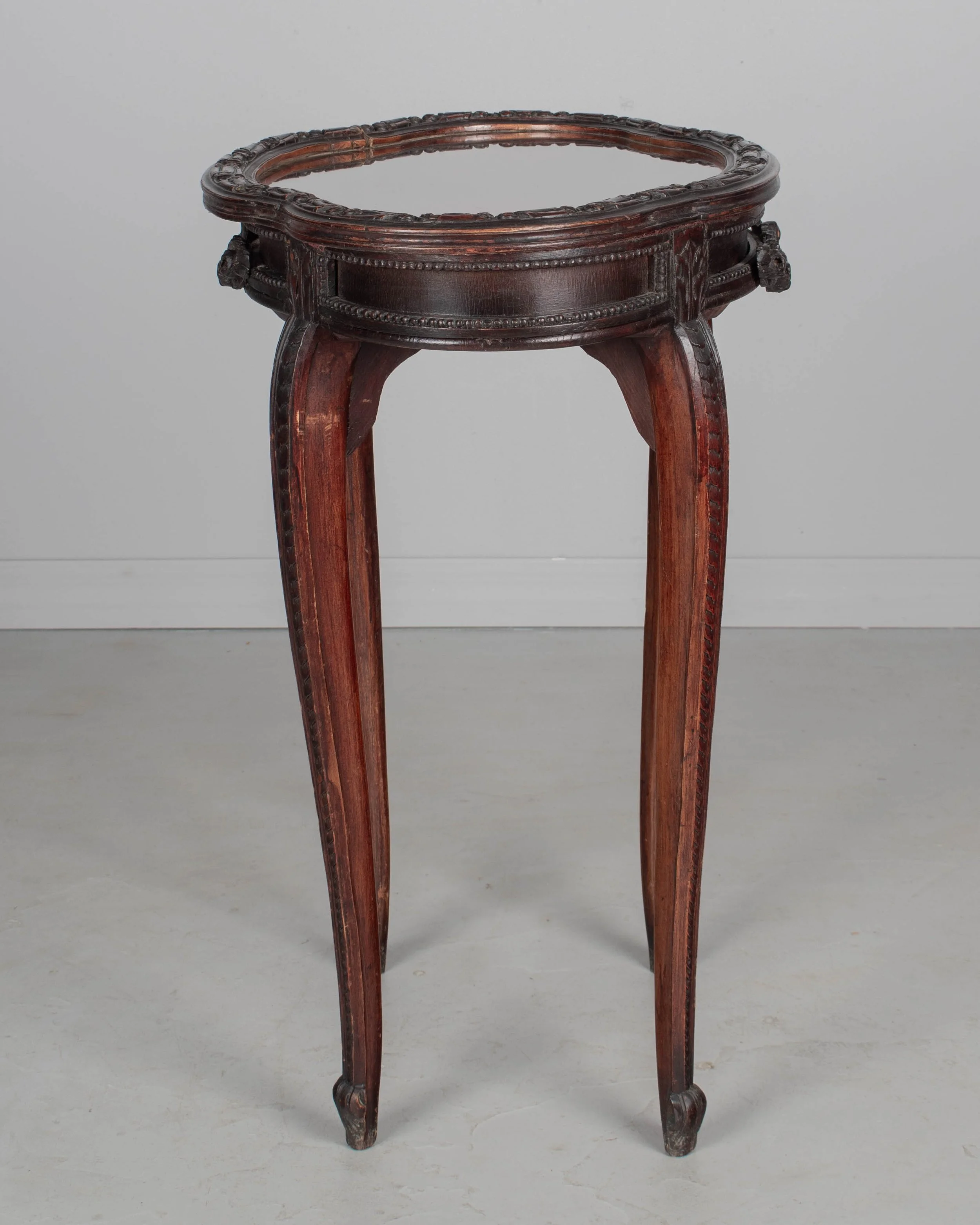 19th Century French Louis XV Style Vitrine or Display Table