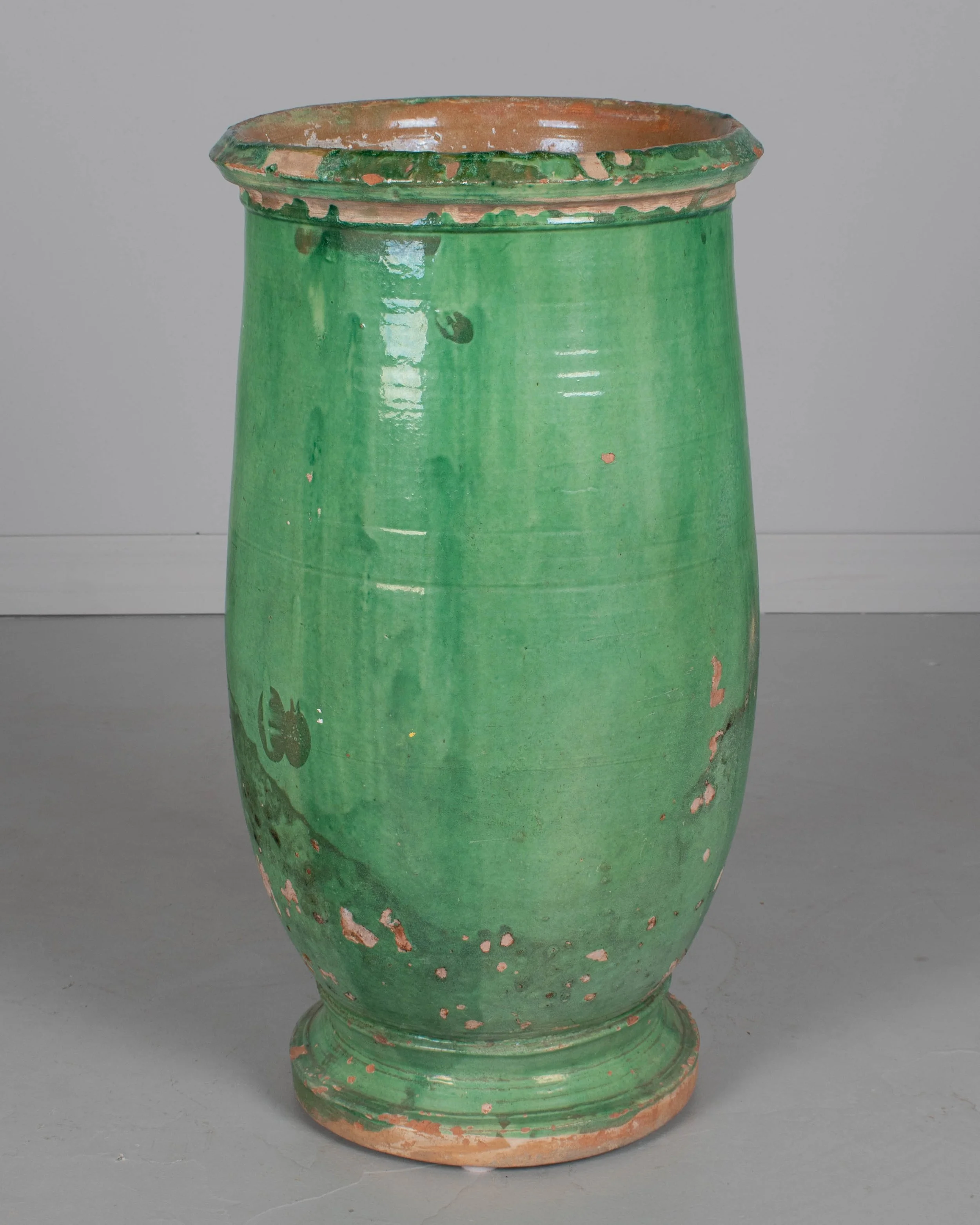 Large 19th Century French Pottery Jar or Planter