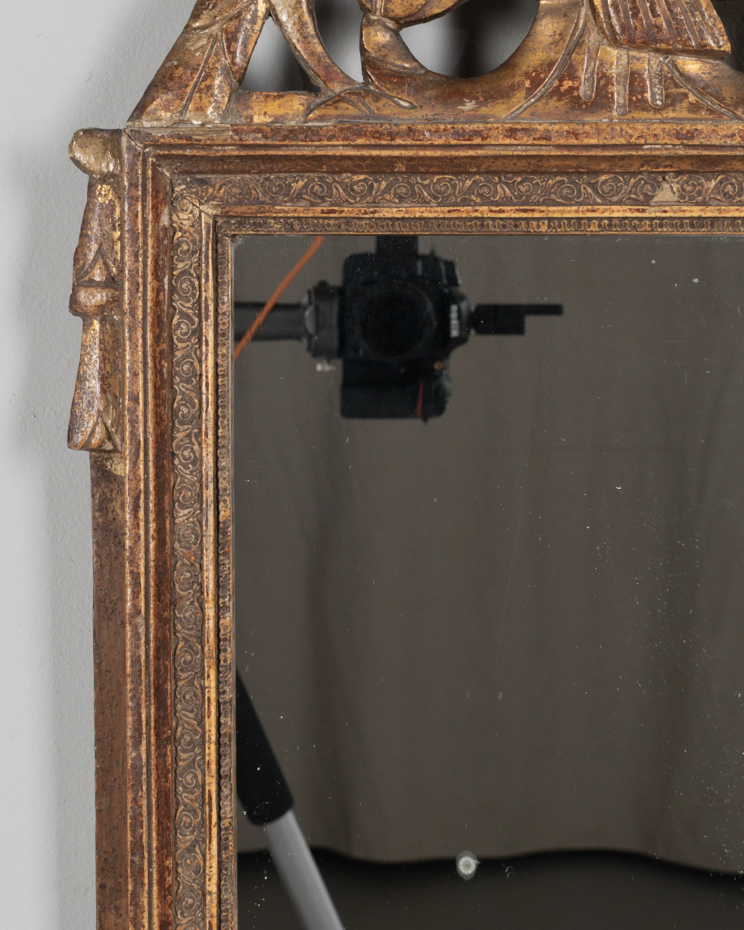 19th Century French Louis XVI Giltwood Mirror