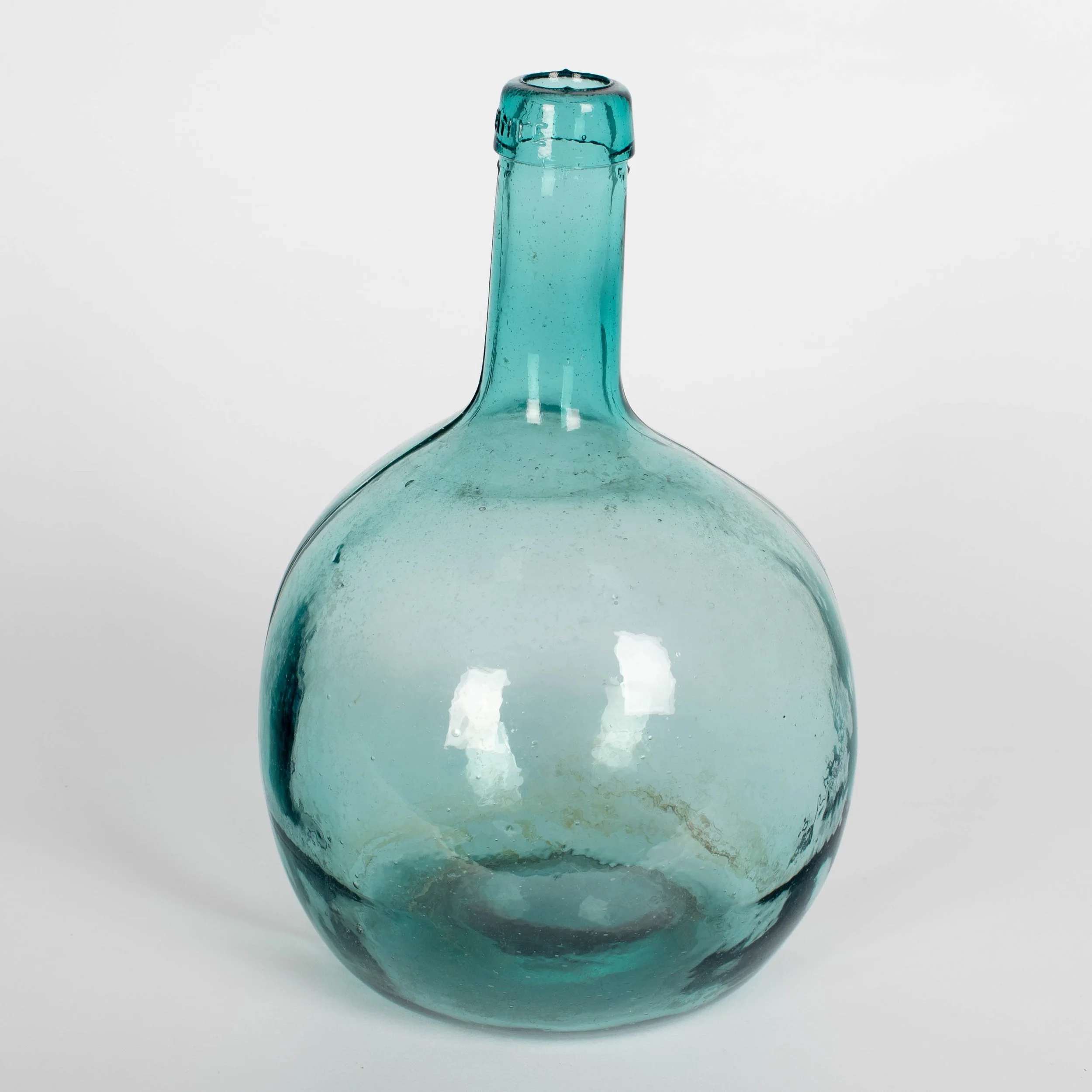 Vintage Blown Glass Demijohn Bottles