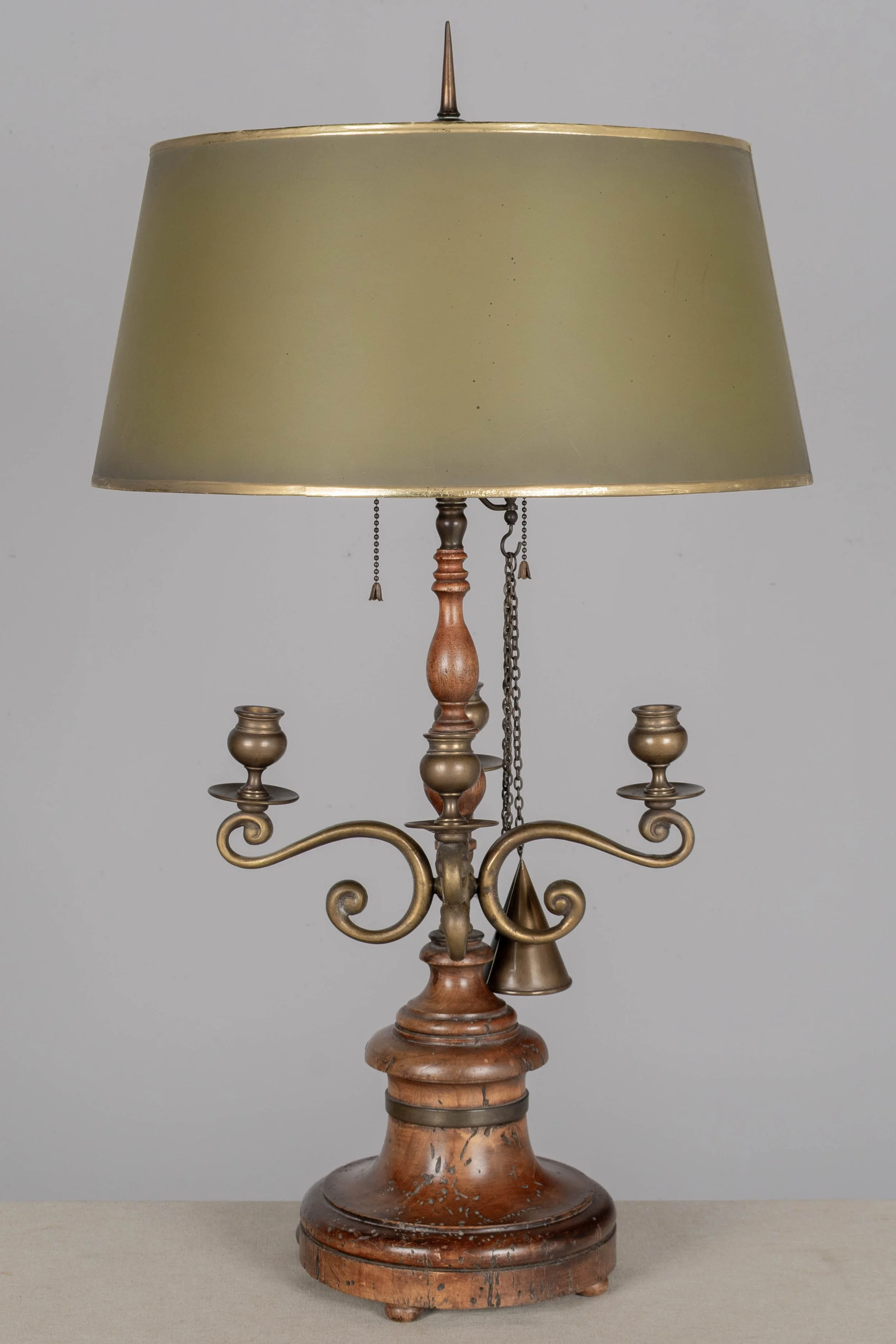 Vintage Italian Bouillotte Lamp by Chapman