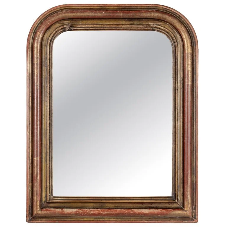 19th Century French Louis Philippe Gilded Mirror