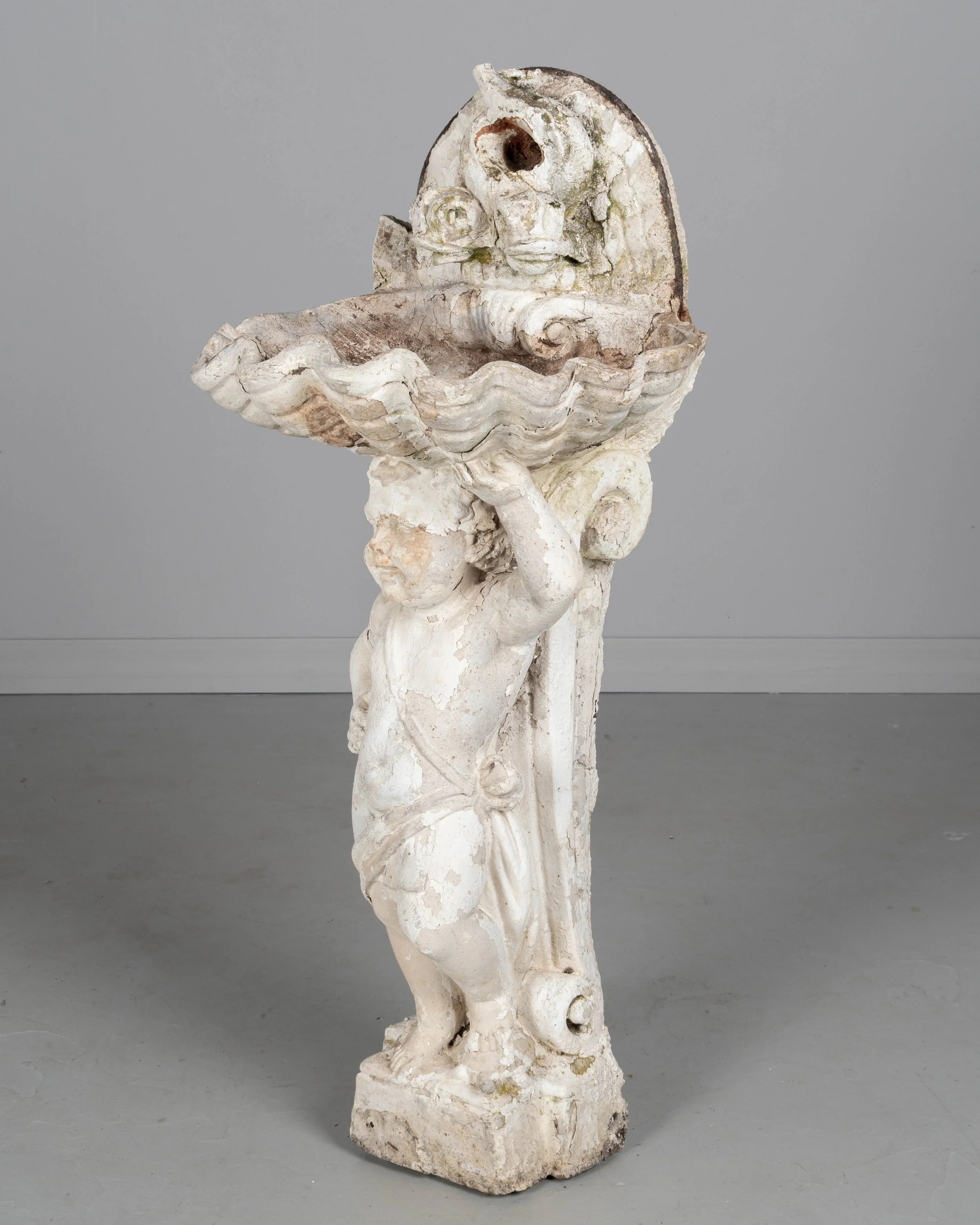 19th Century French Cast Stone Fountain