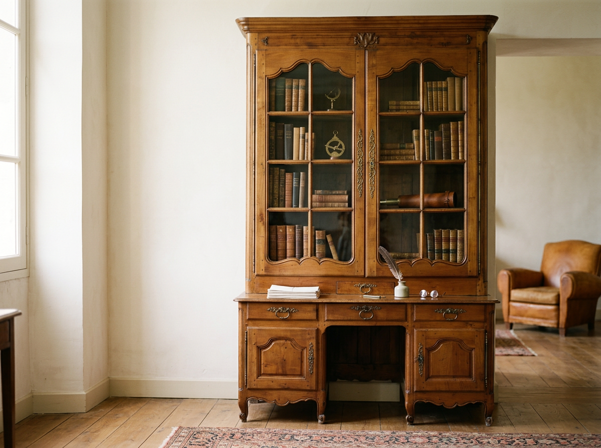 18th Century French Louis XV Grand Scale Bibliothèque