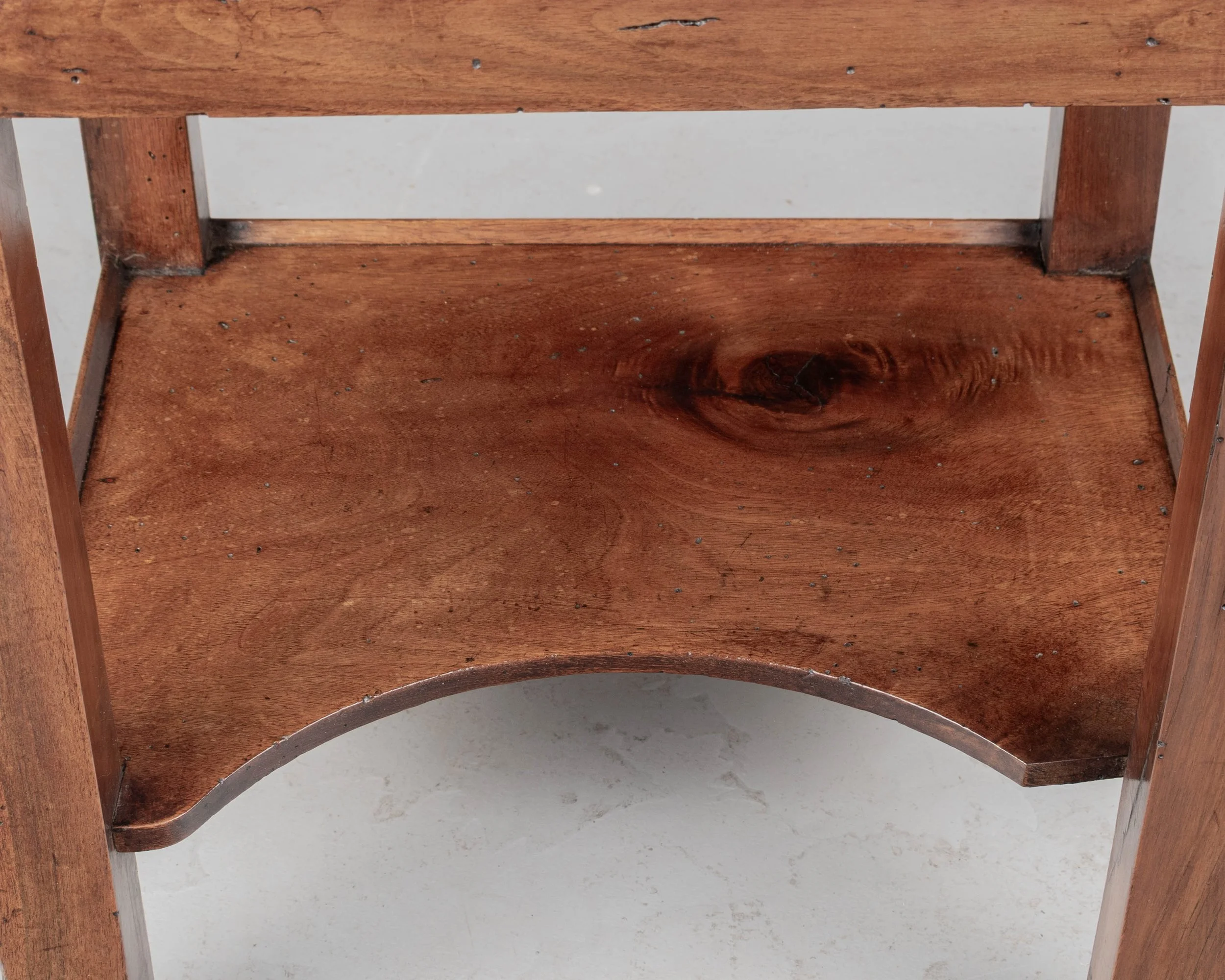 19th Century French Empire Walnut Side Table