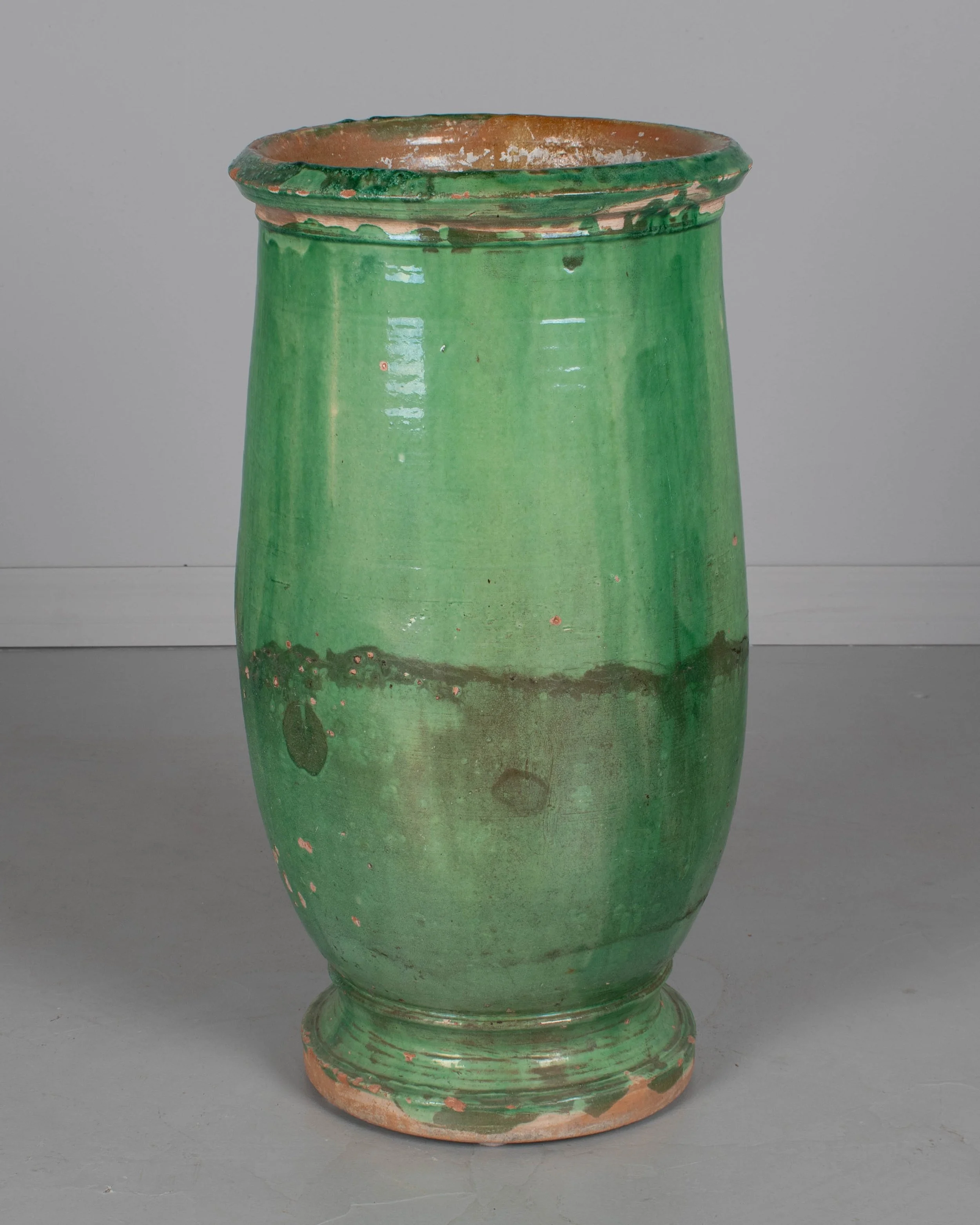 Large 19th Century French Pottery Jar or Planter