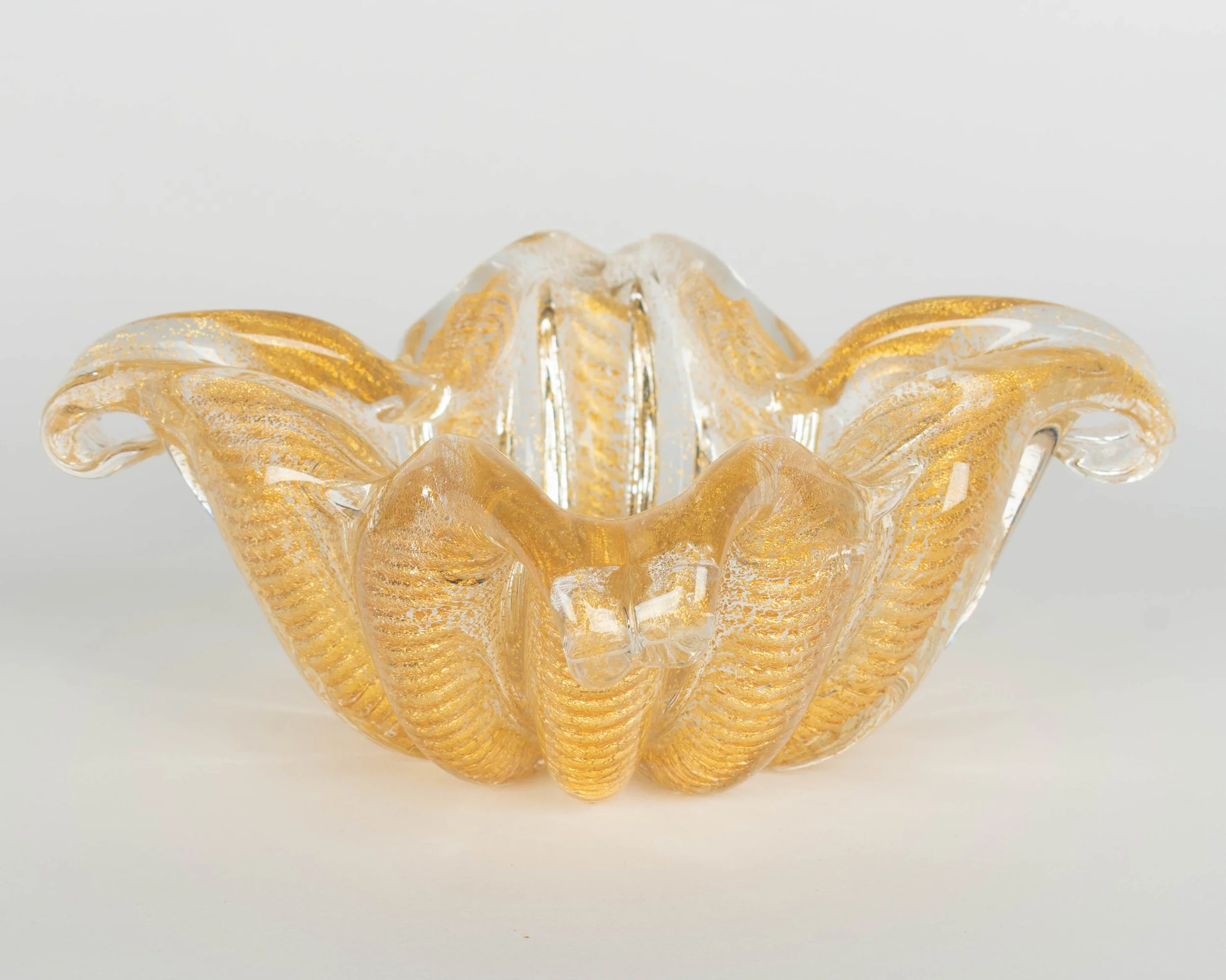 Murano Glass Bowl by Barovier & Toso