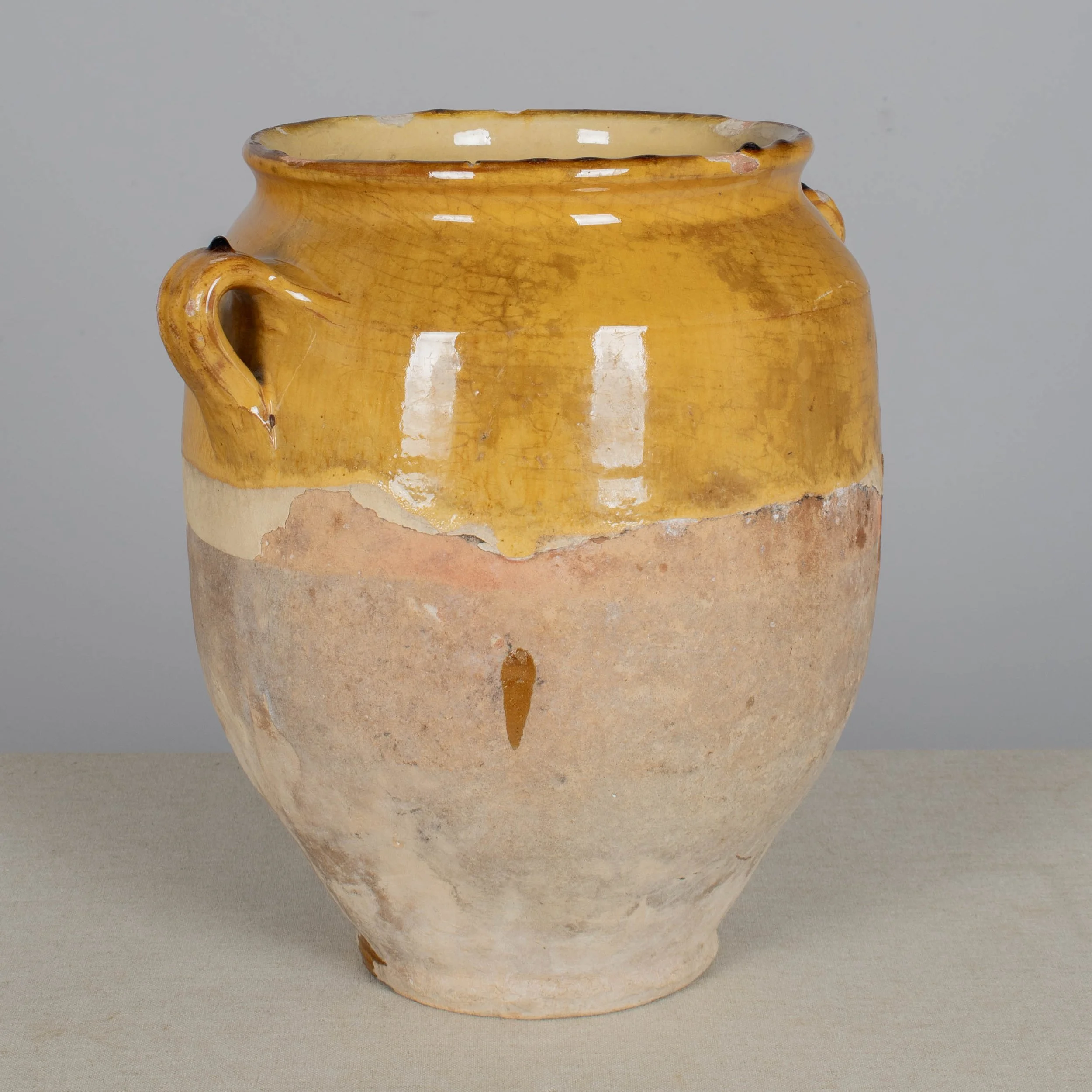 19th Century French Terracotta Pot à Confit