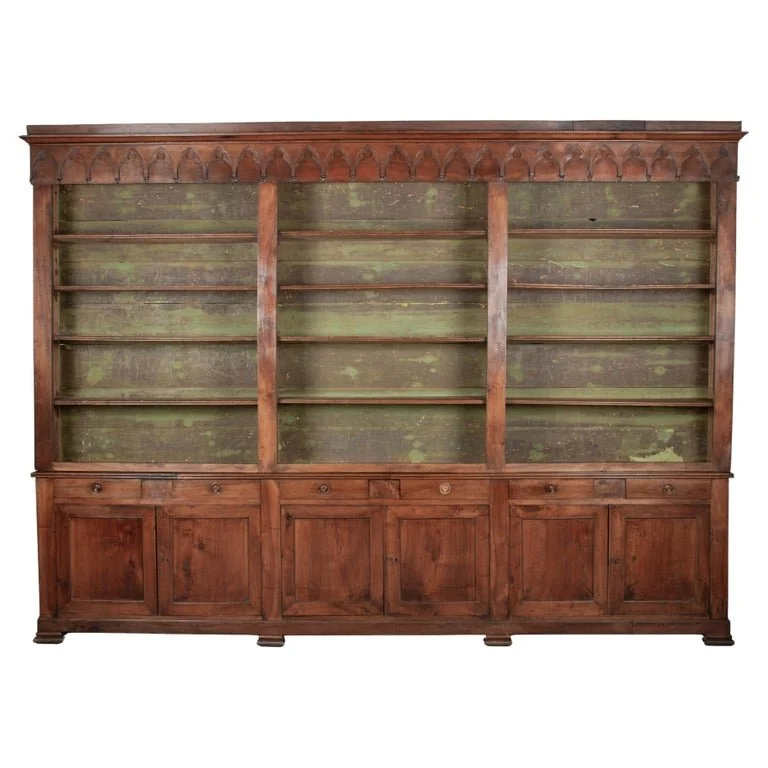 19th Century Louis Philippe Display Cabinet or Bibliotheque