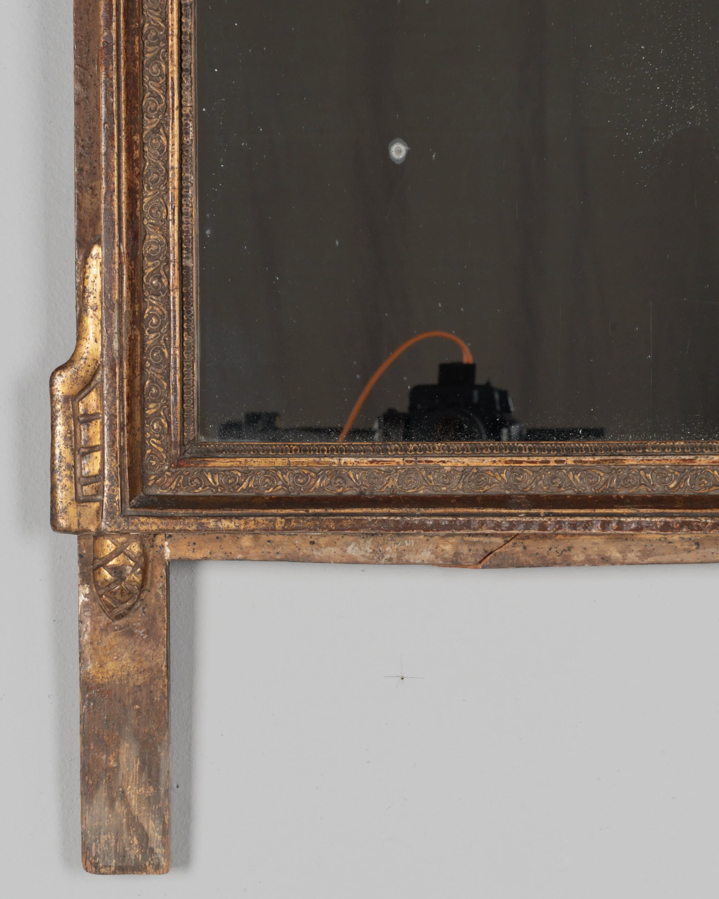 19th Century French Louis XVI Giltwood Mirror