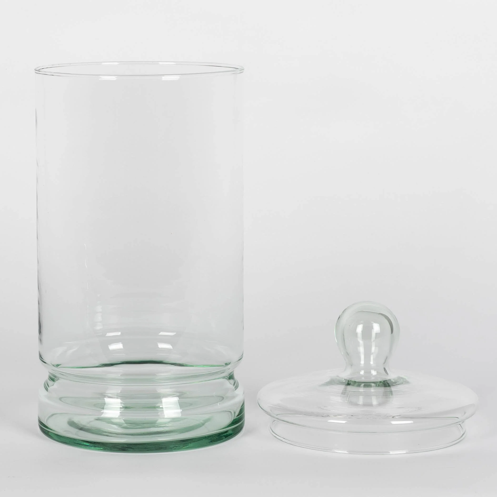 Vintage French Glass Apothecary Jar