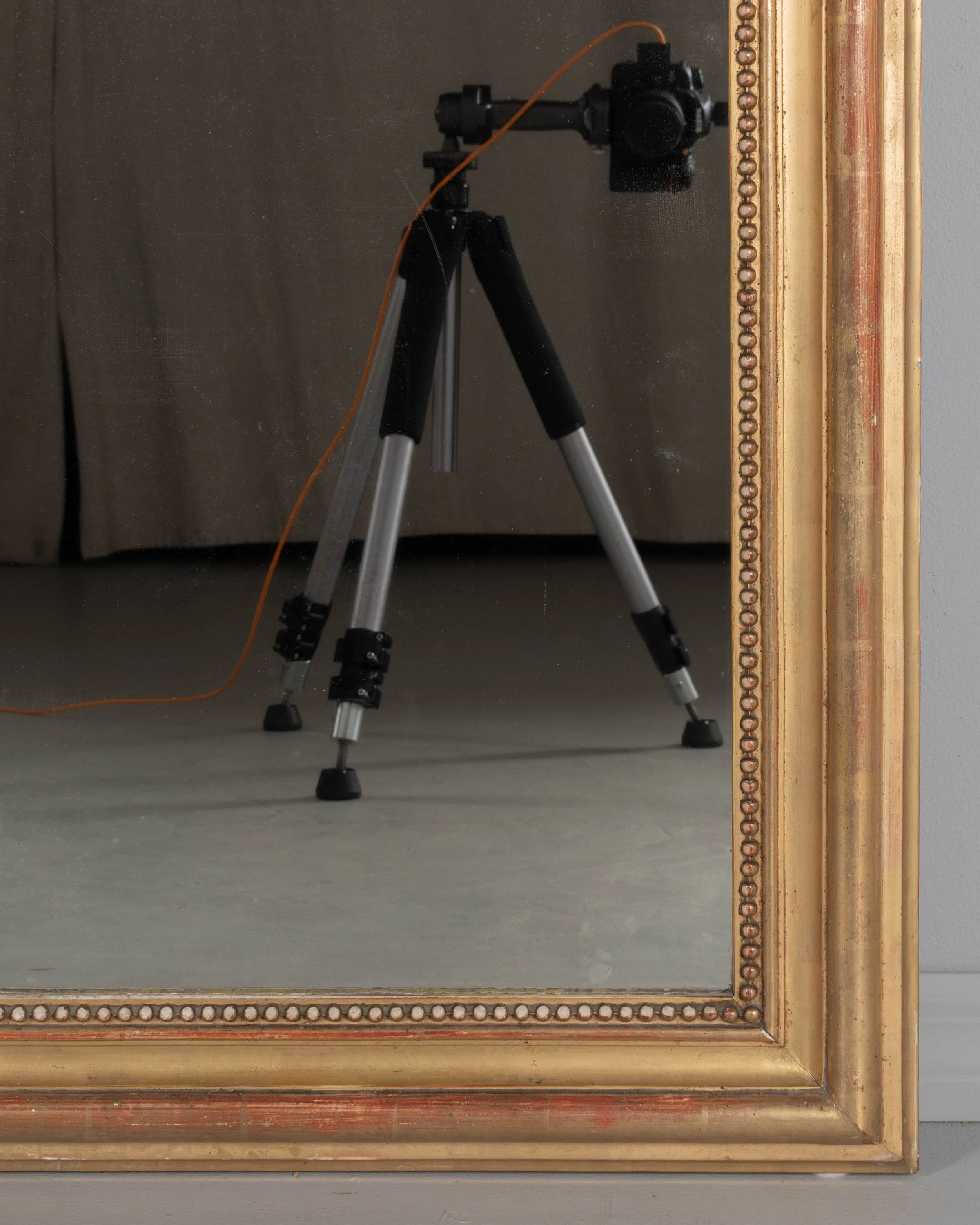 French Louis Philippe Style Gilded Mirror