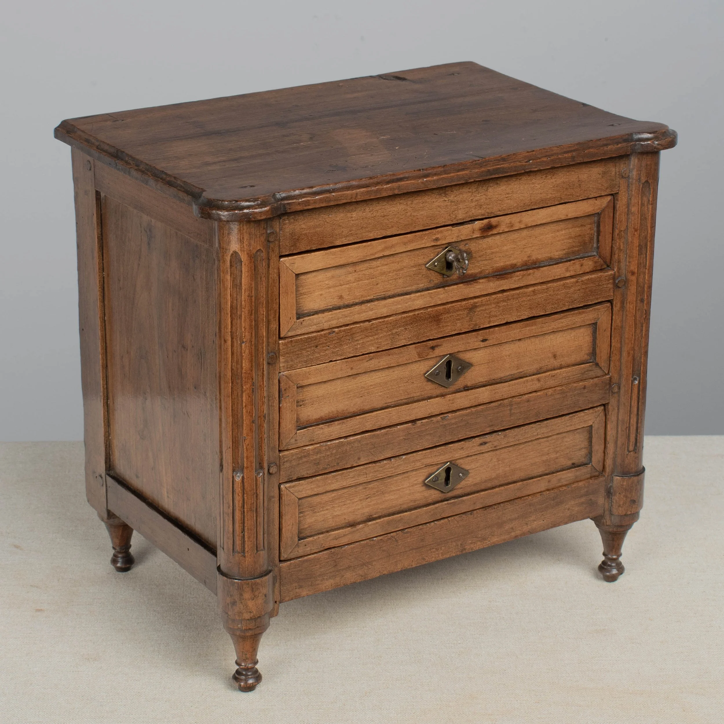 19th Century French Louis XVI Style Miniature Sampler Commode