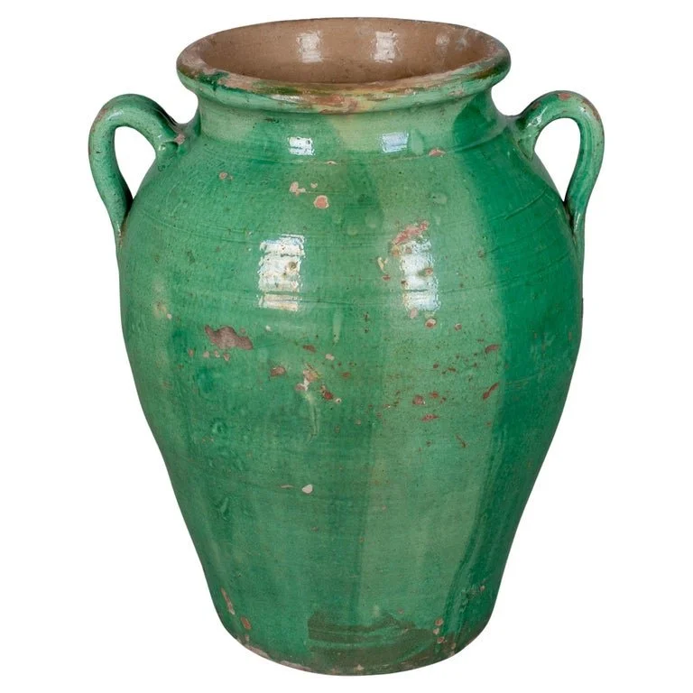 Large 19th Century French Pottery Jar or Planter