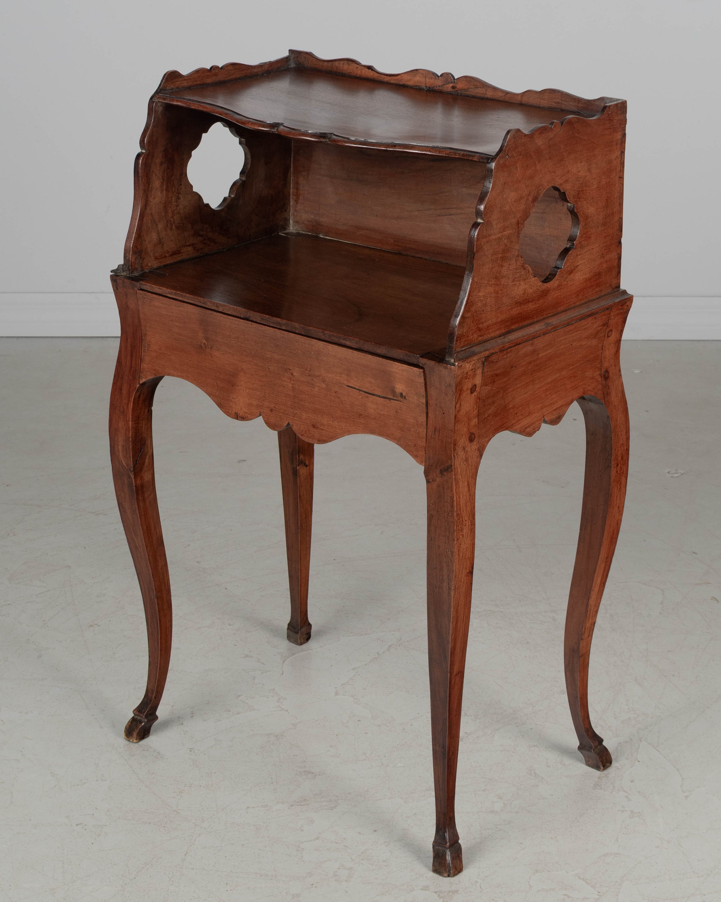 Early 19th Century Louis XV Chevet or Bed Side Table