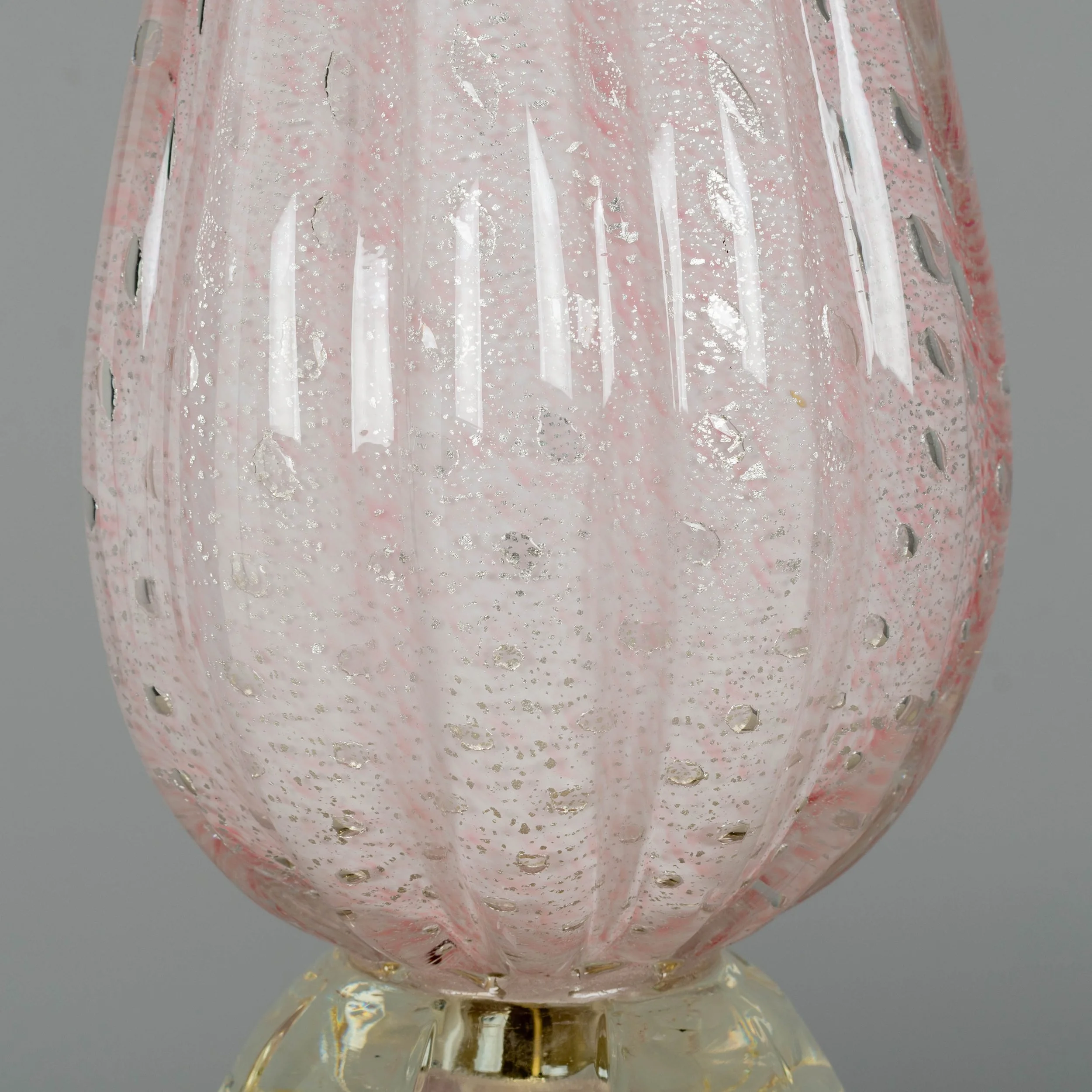 Mid-Century Modern Murano Glass Lamp by Barovier & Toso, Italy, 1950s