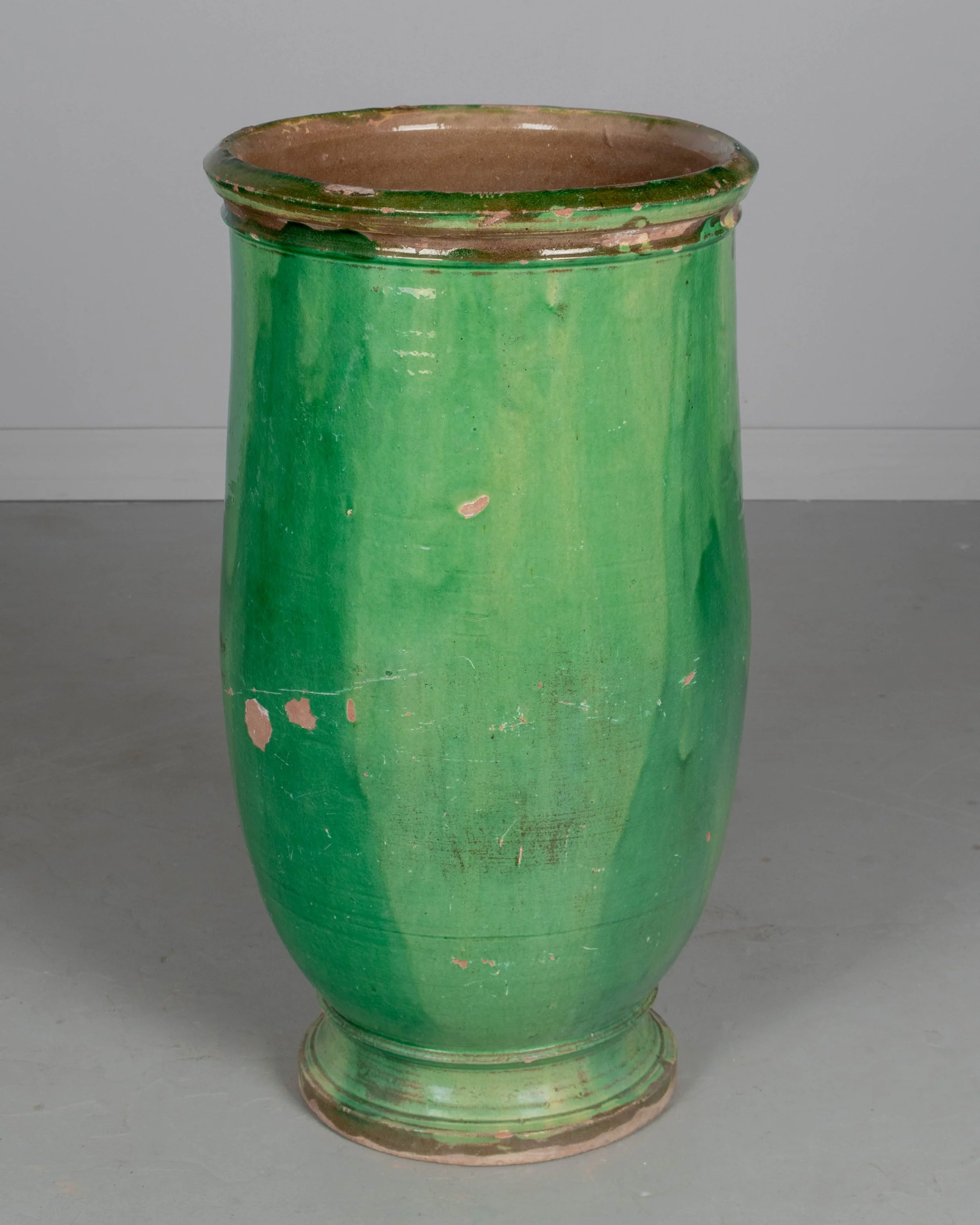 Large 19th Century French Pottery Jar or Planter