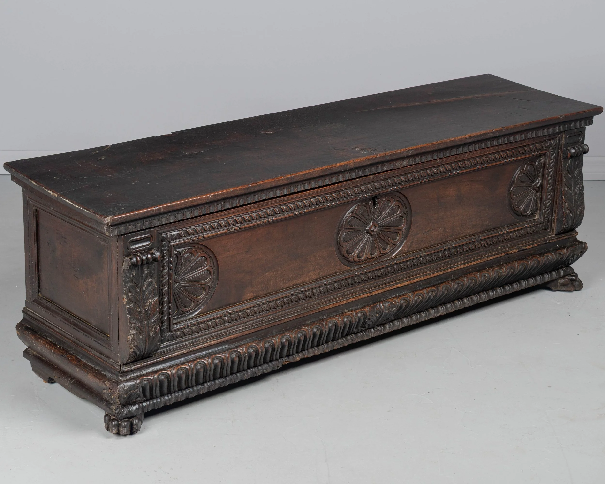 18th Century Italian Baroque Cassone or Chest