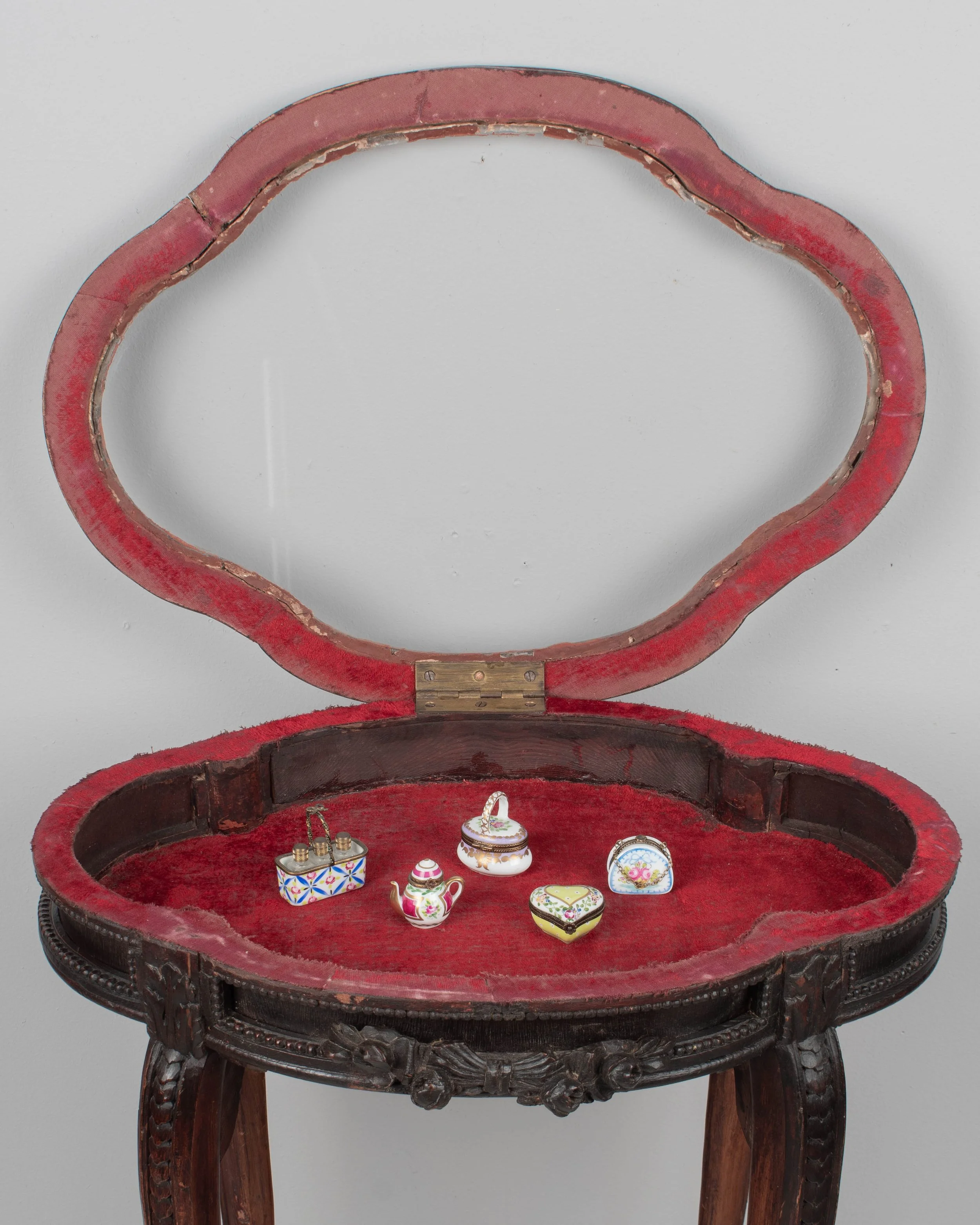 19th Century French Louis XV Style Vitrine or Display Table