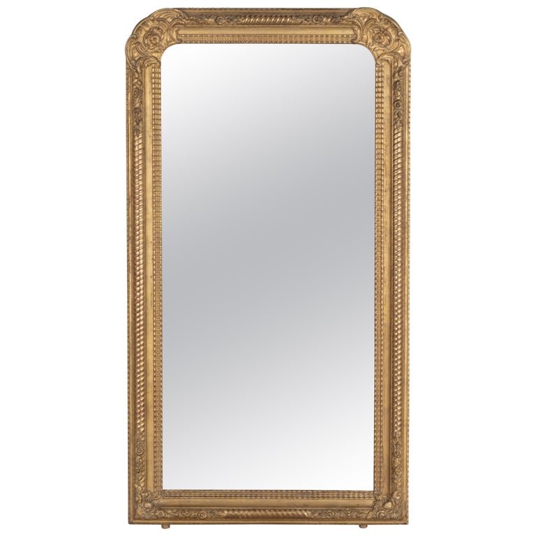 Louis Philippe French Gilded Mirror