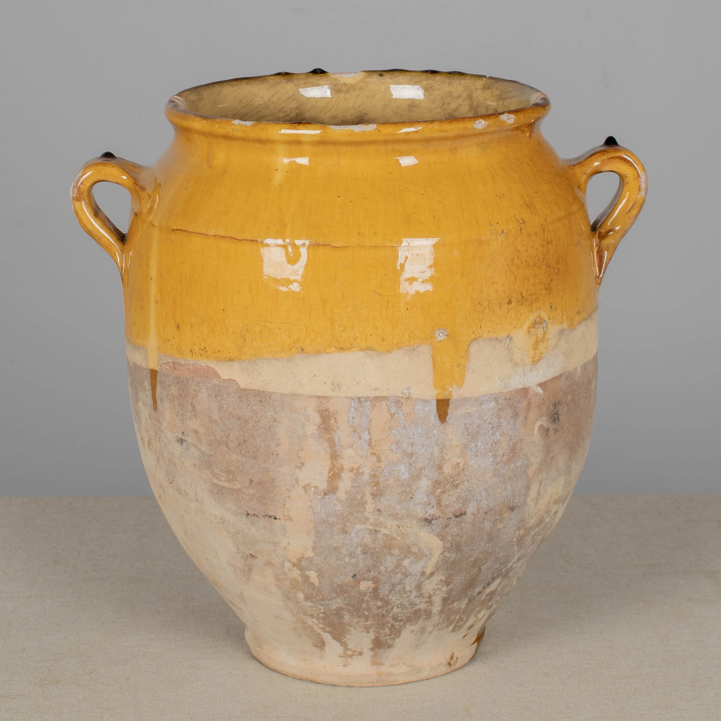 19th Century French Terracotta Pot à Confit
