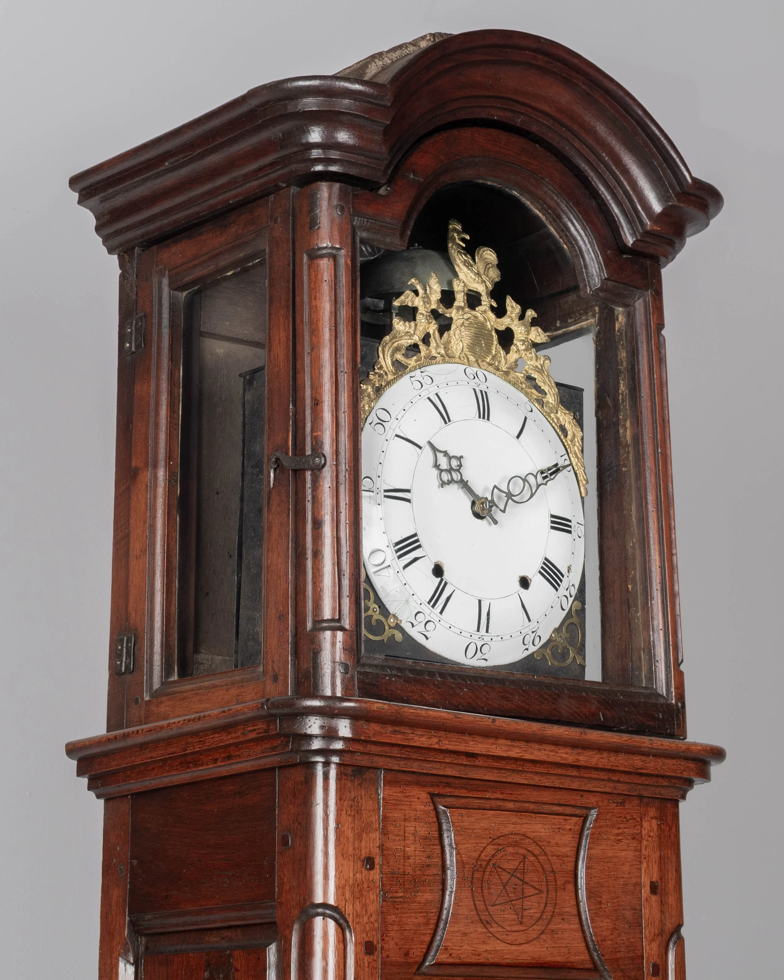 19th Century Louis XV Style French Tall Case Clock