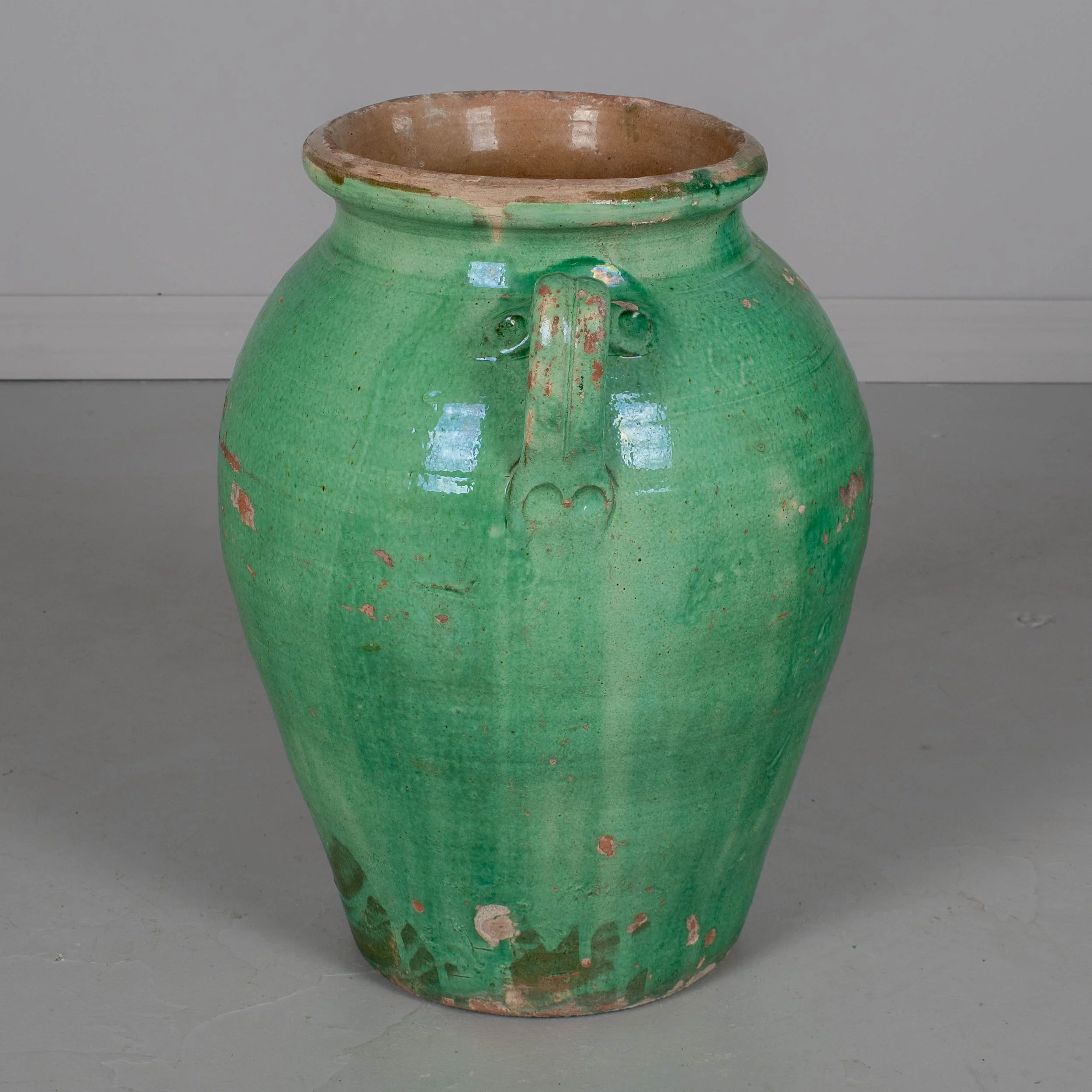 Large 19th Century French Pottery Jar or Planter