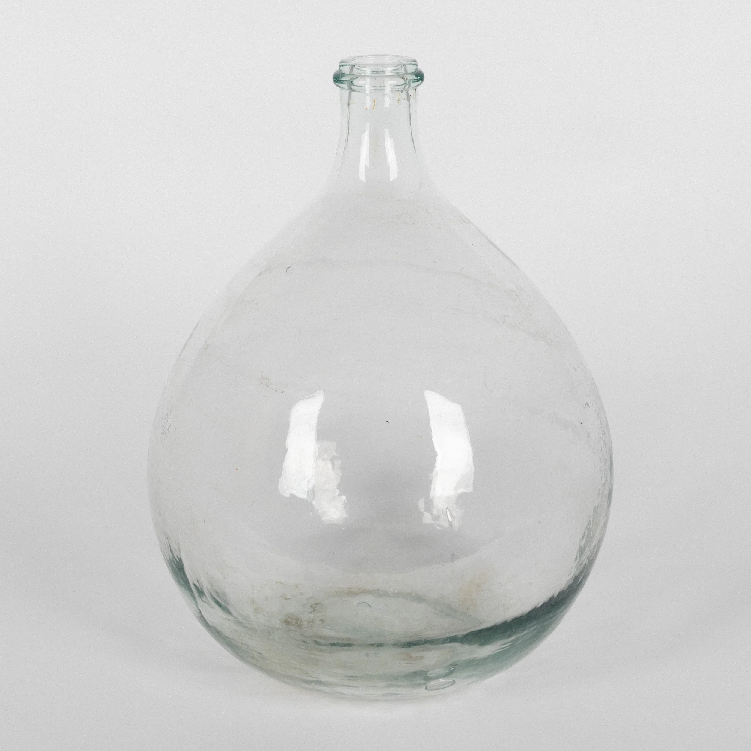 Vintage Blown Glass Demijohn Bottles