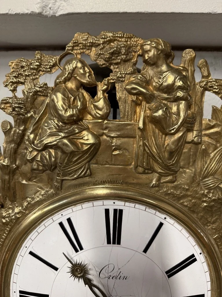 19th Century French Tall Case Clock or Horloge de Parquet