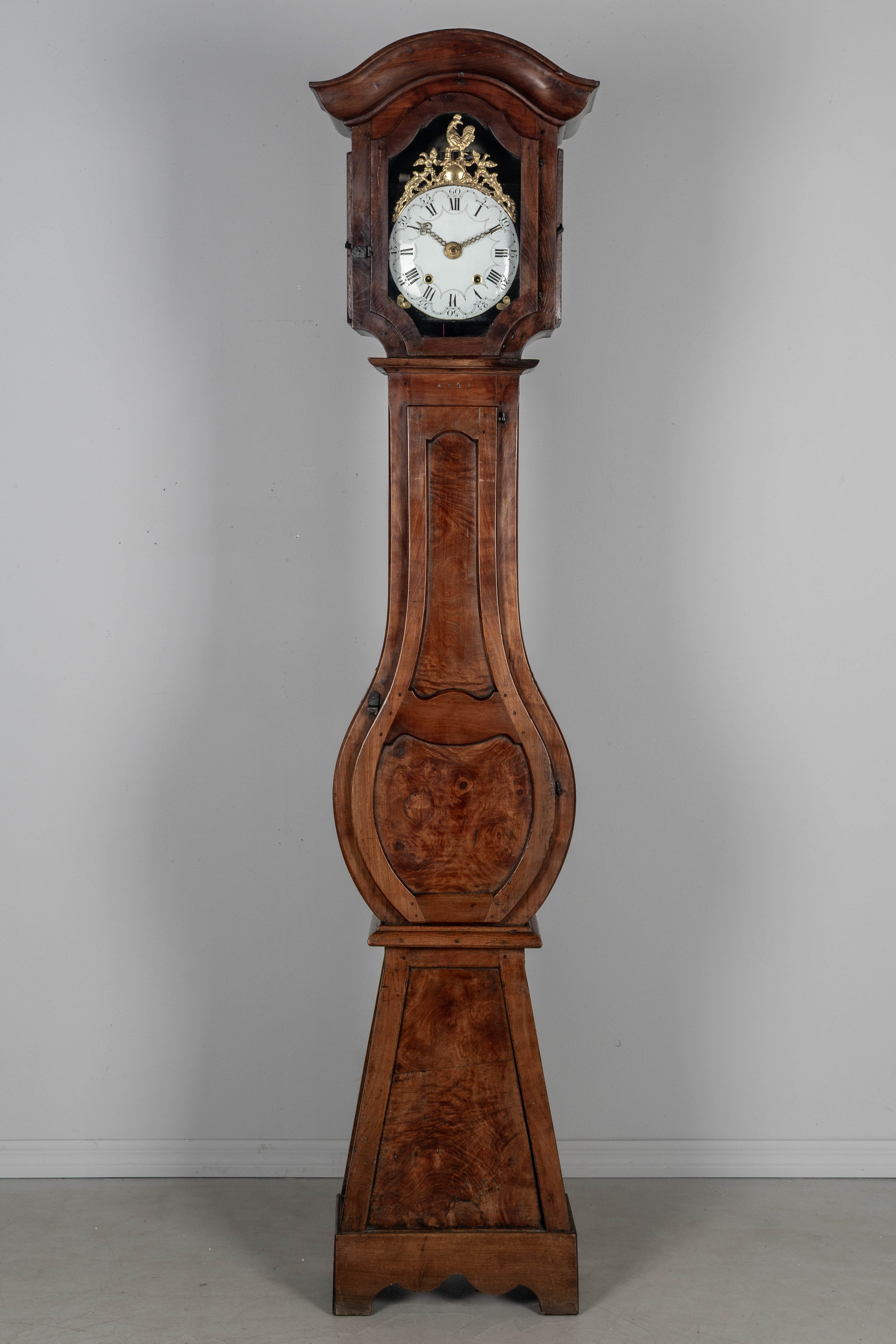 19th Century French Tall Case Clock or Horloge de Parquet