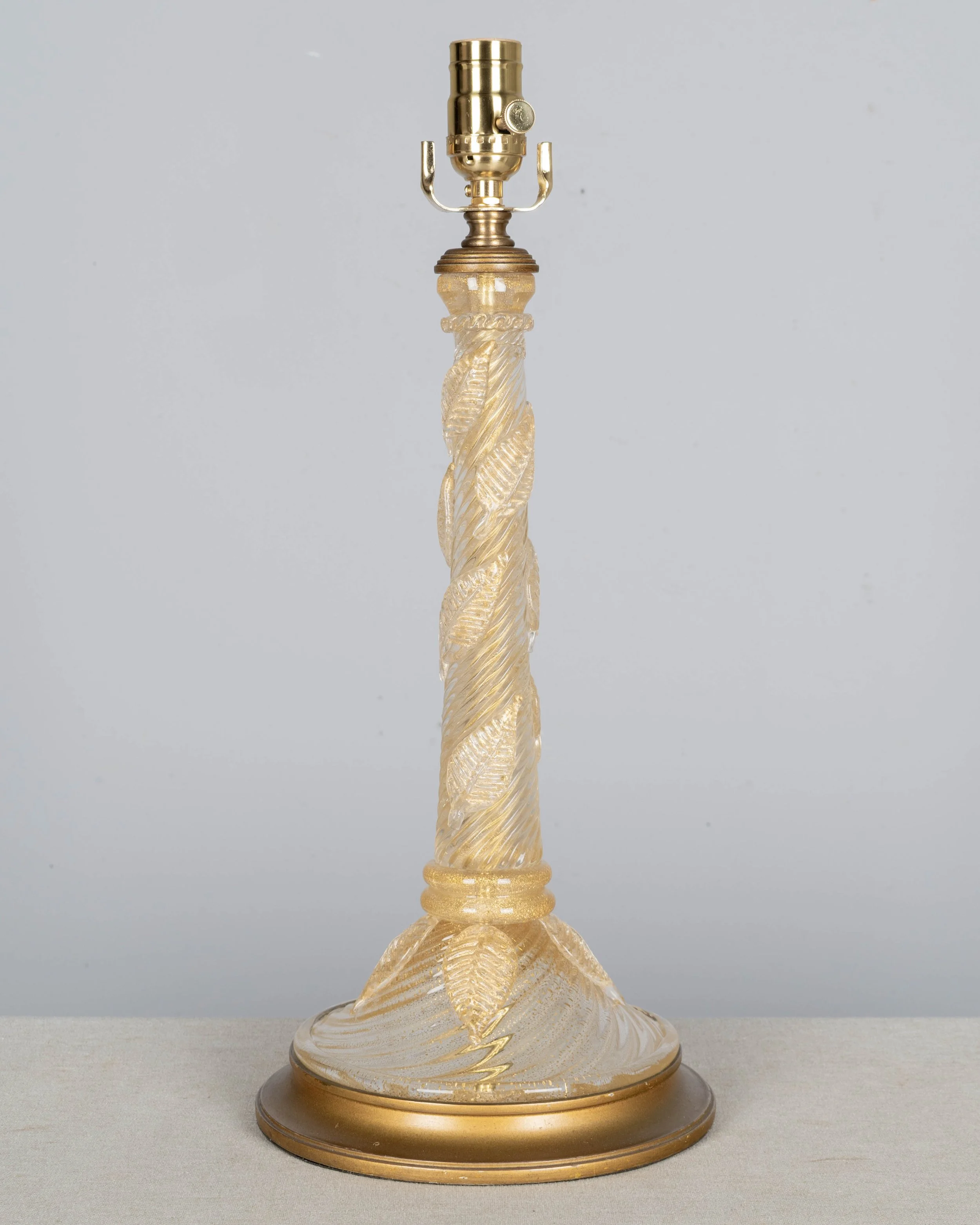 Murano Glass Lamp by Barovier & Toso