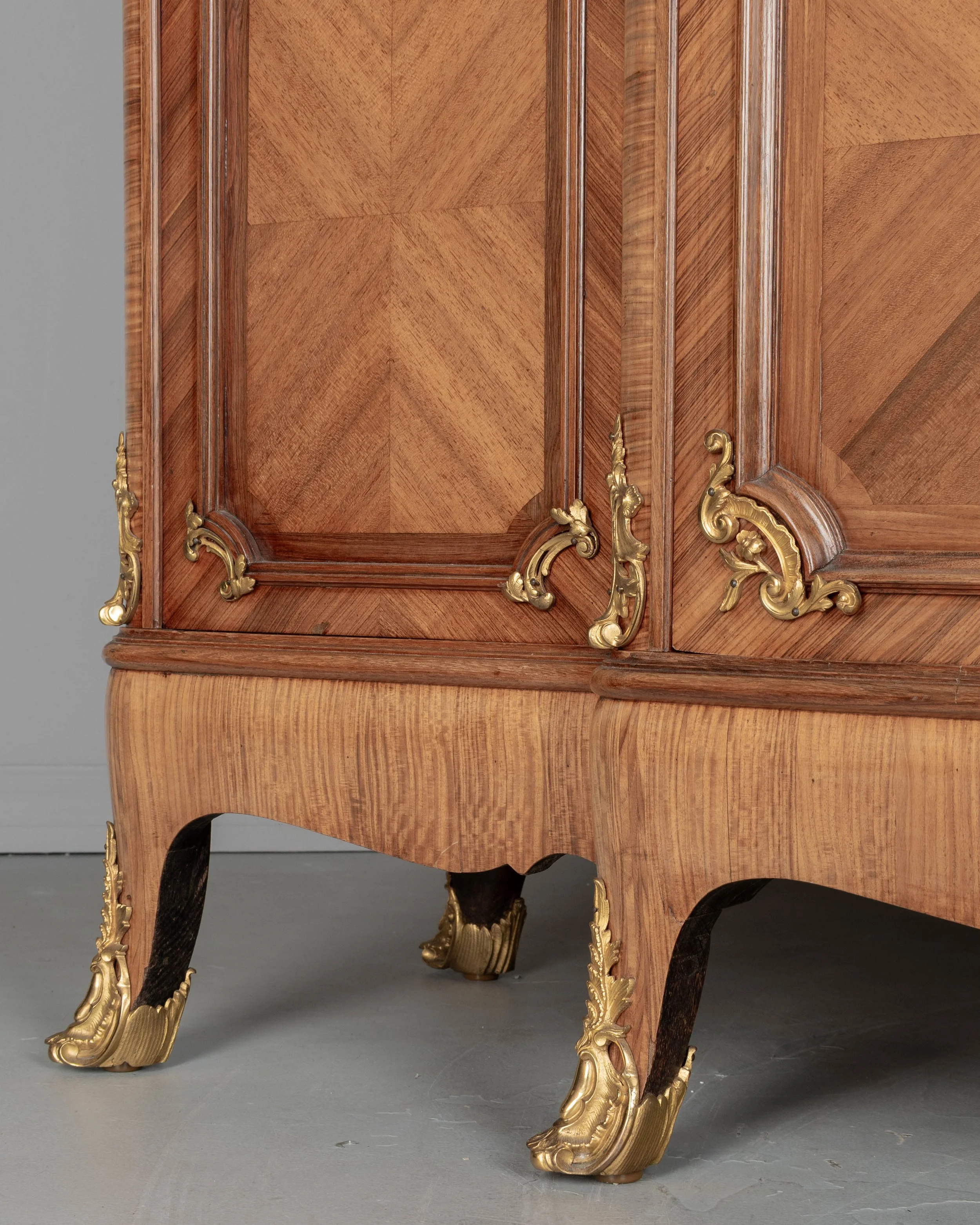 Louis XV Style French Bibliotheque or Cabinet by Schmit & Cie