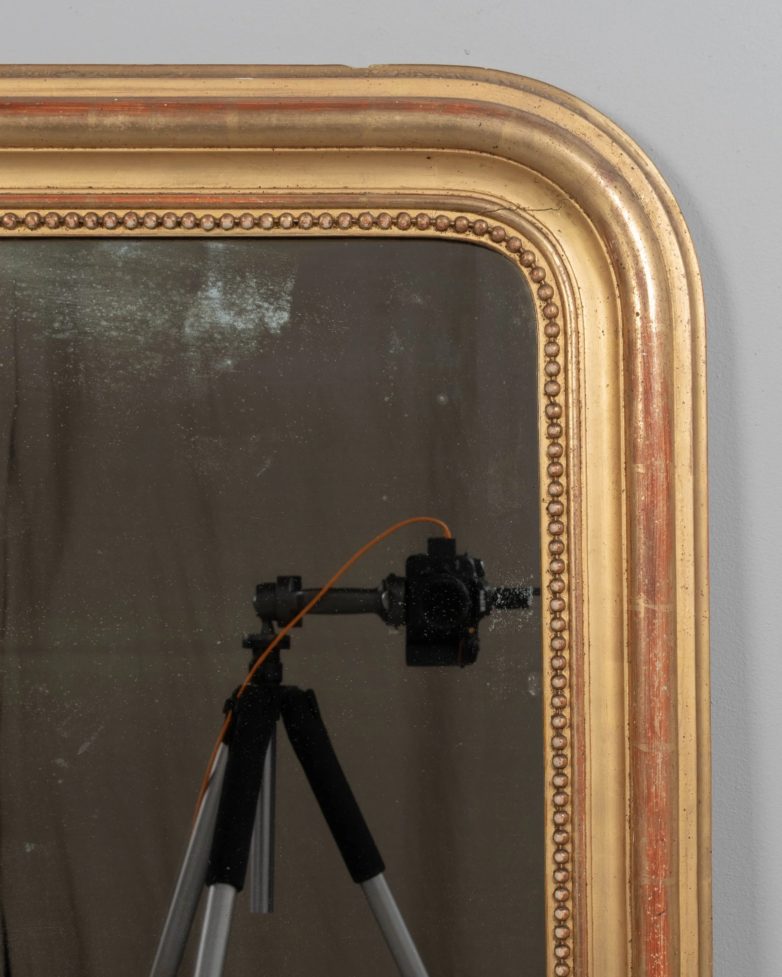 French Louis Philippe Style Gilded Mirror