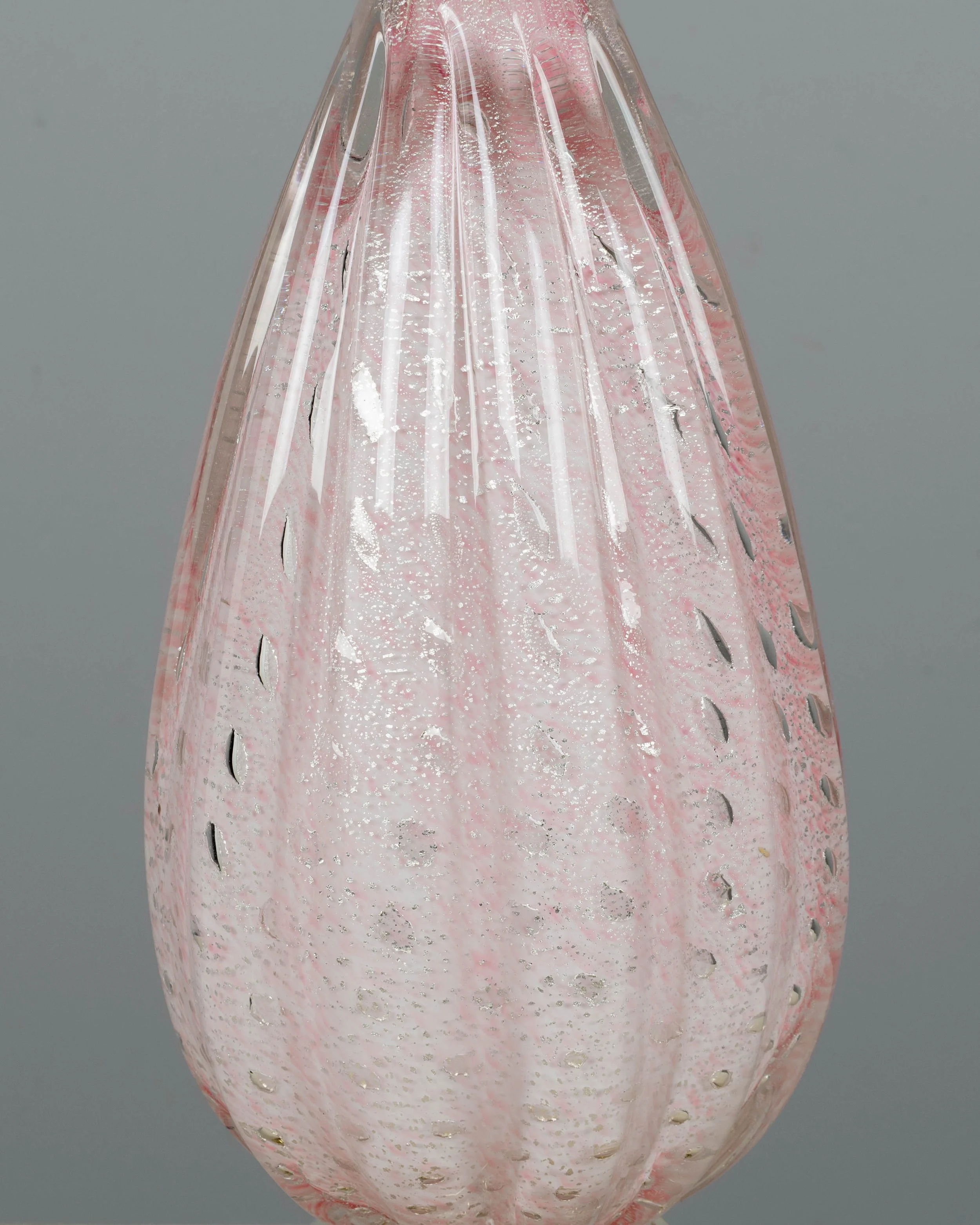 Mid-Century Modern Murano Glass Lamp by Barovier & Toso, Italy, 1950s