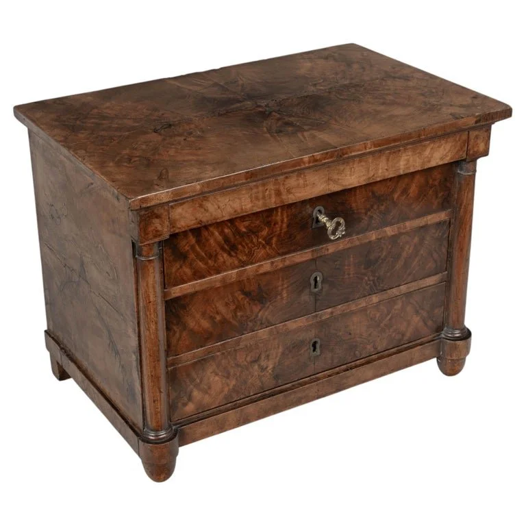 19th c. Miniature French Empire Commode