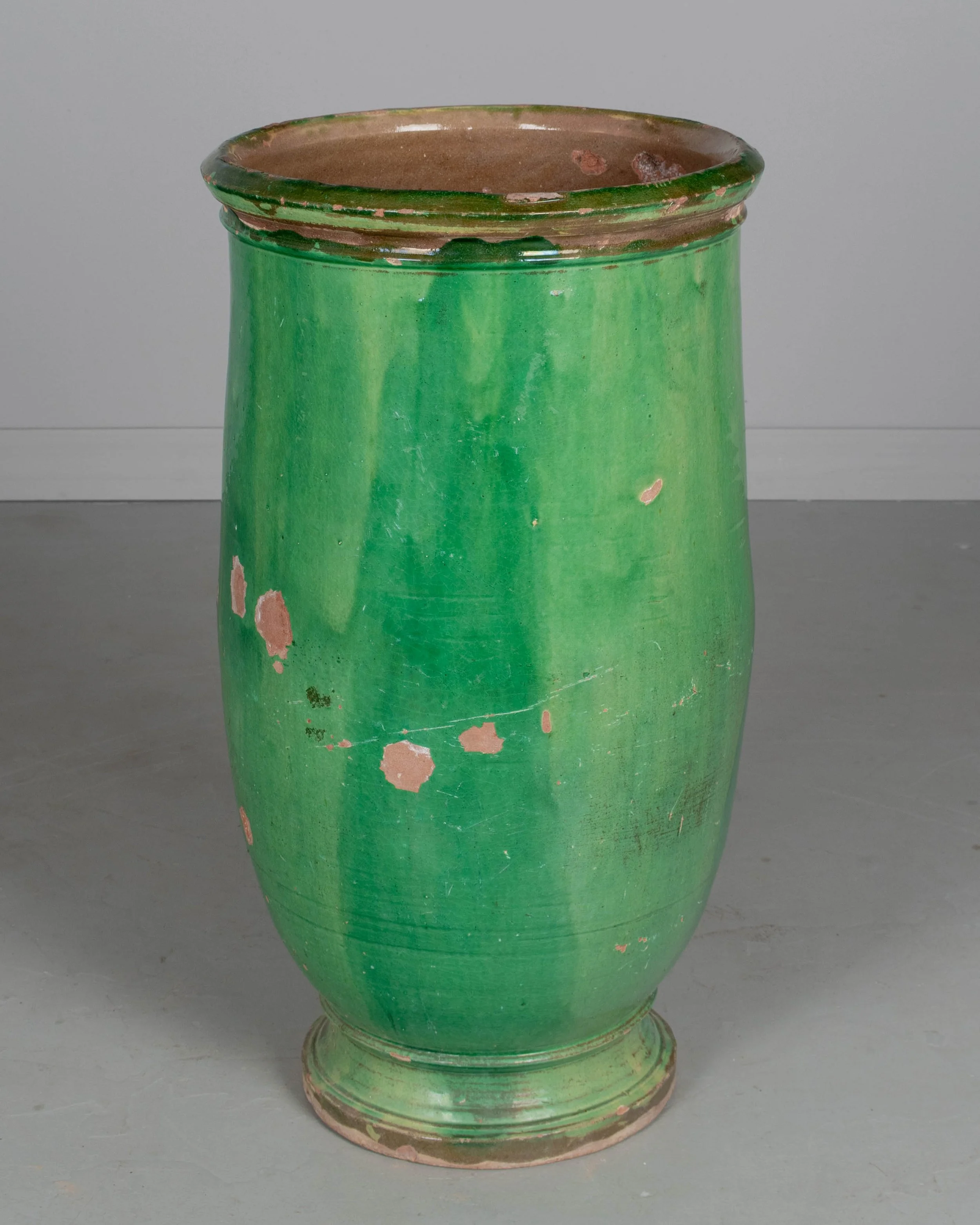 Large 19th Century French Pottery Jar or Planter