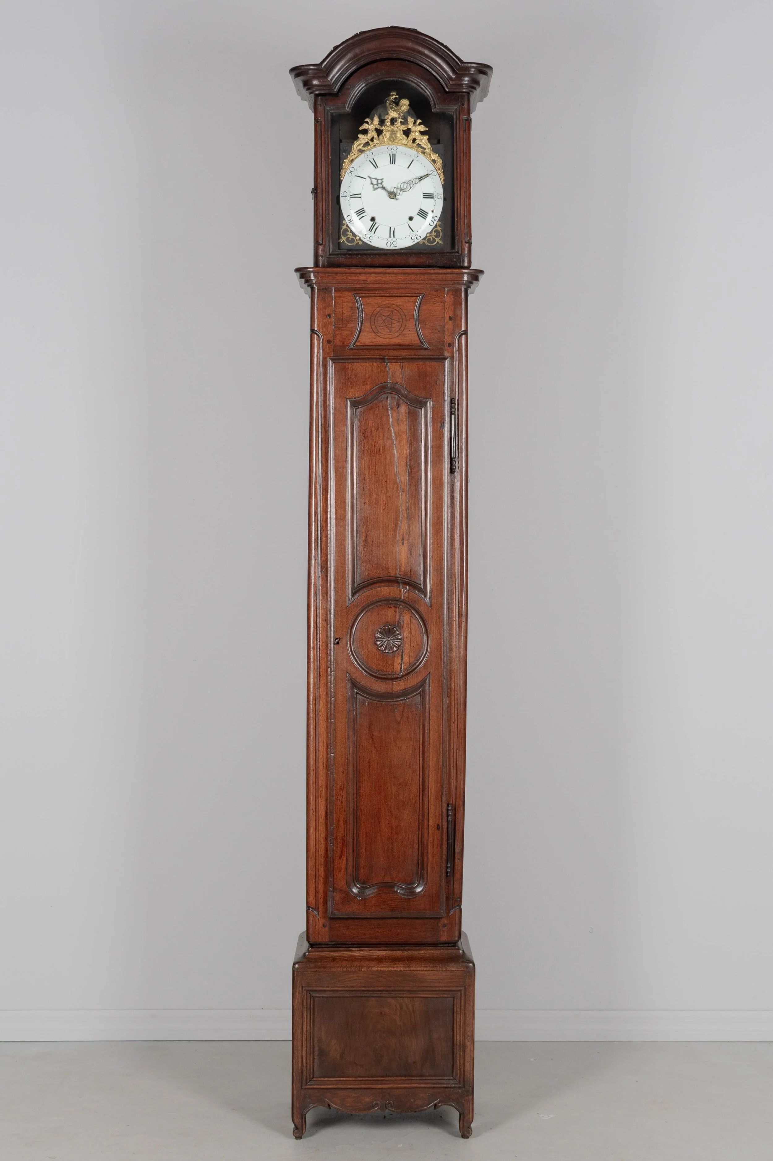 19th Century Louis XV Style French Tall Case Clock