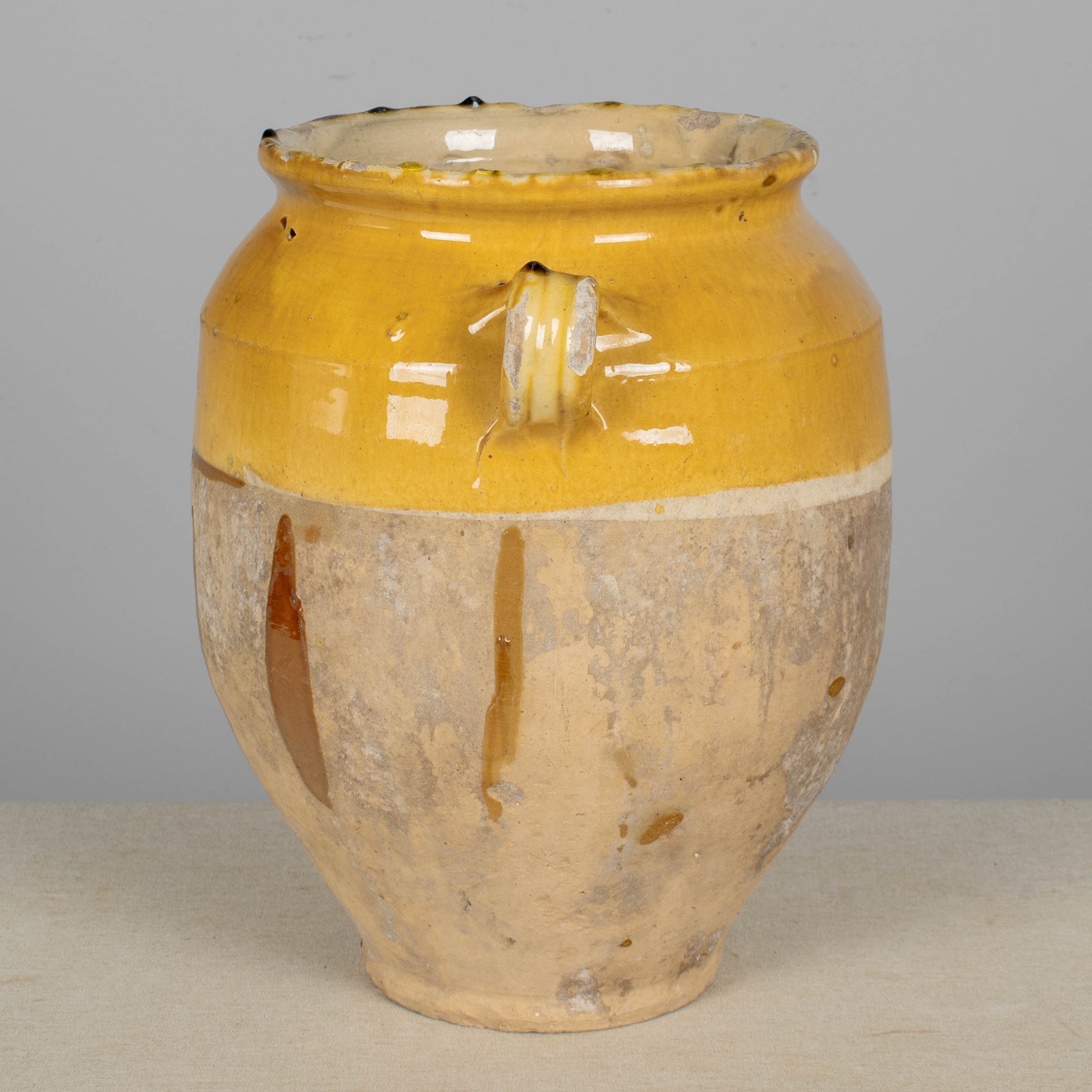 French Terracotta Vase or Pot à Confit