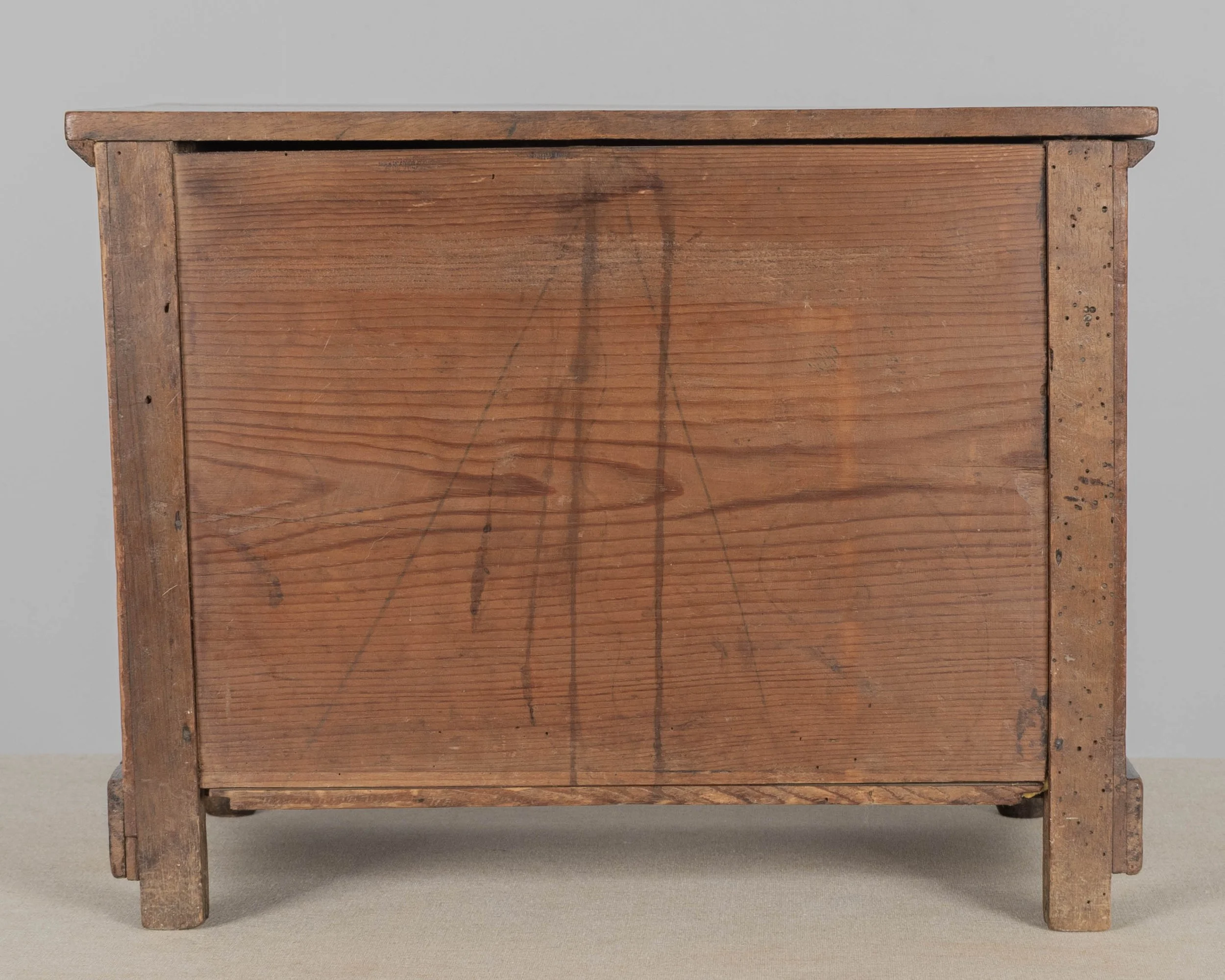 19th Century French Empire Miniature Walnut Commode