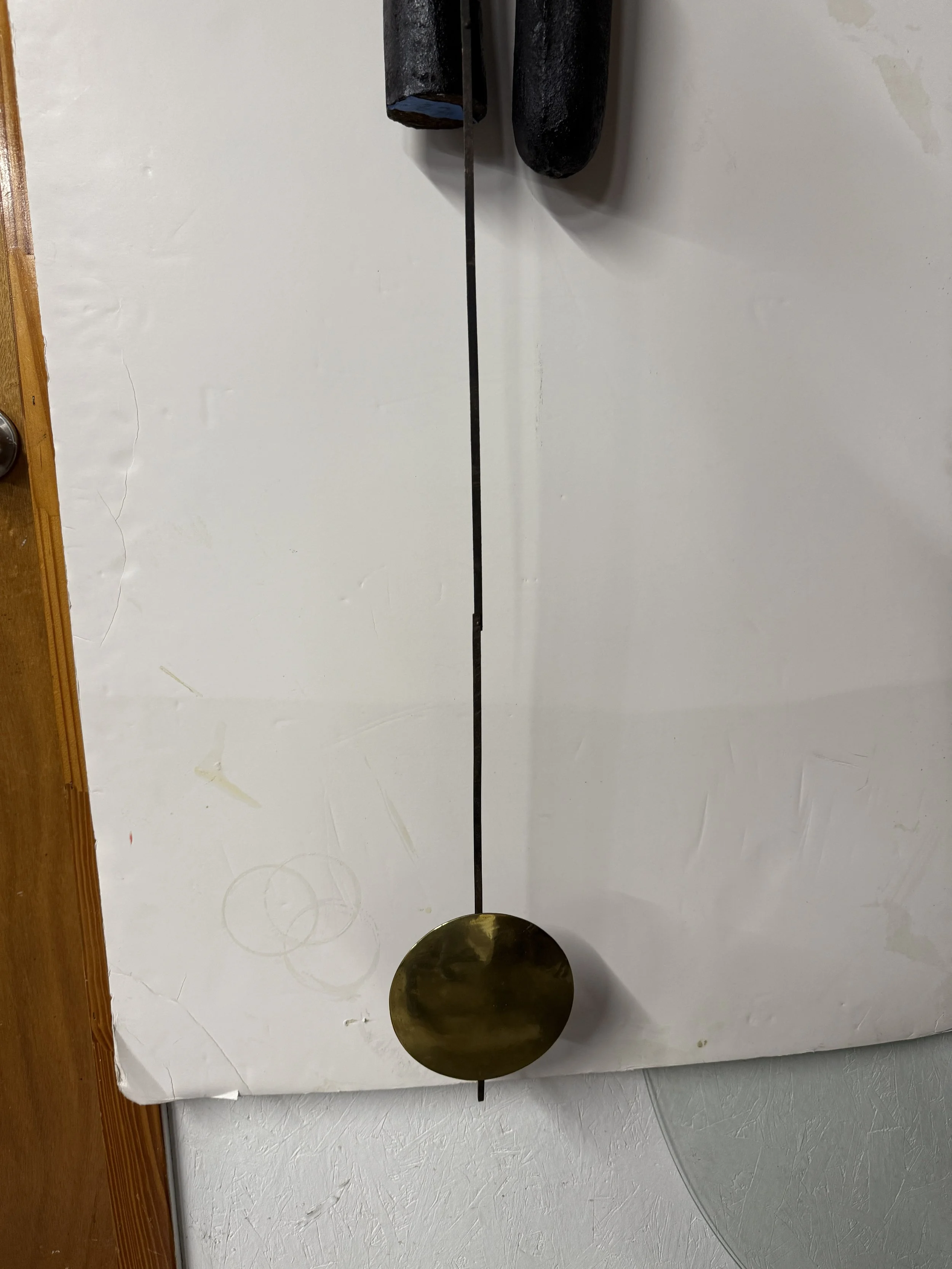 19th c. French Morbier Clock or Comtoise Movement