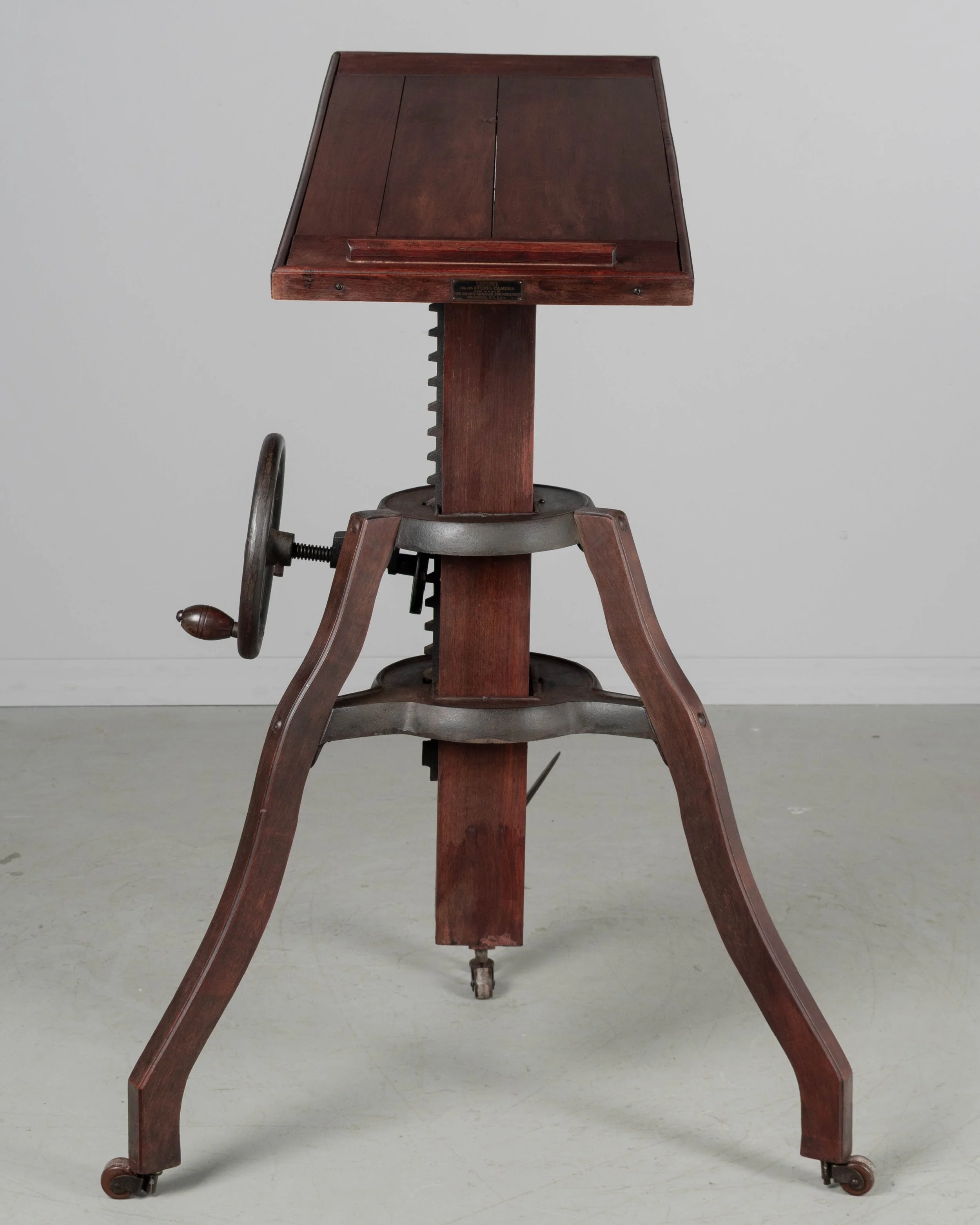 Adjustable Pedestal Century Studio Camera Stand